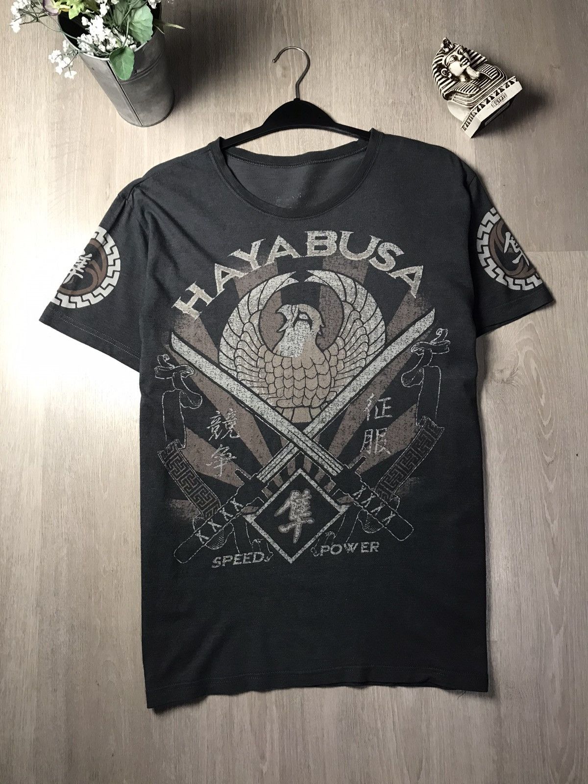 Edition Japan × Japanese Brand Hayabusa Fight Wear Fighting Japan t shirt size L Size US M / EU 48-50 / 2 - 1 Thumbnail