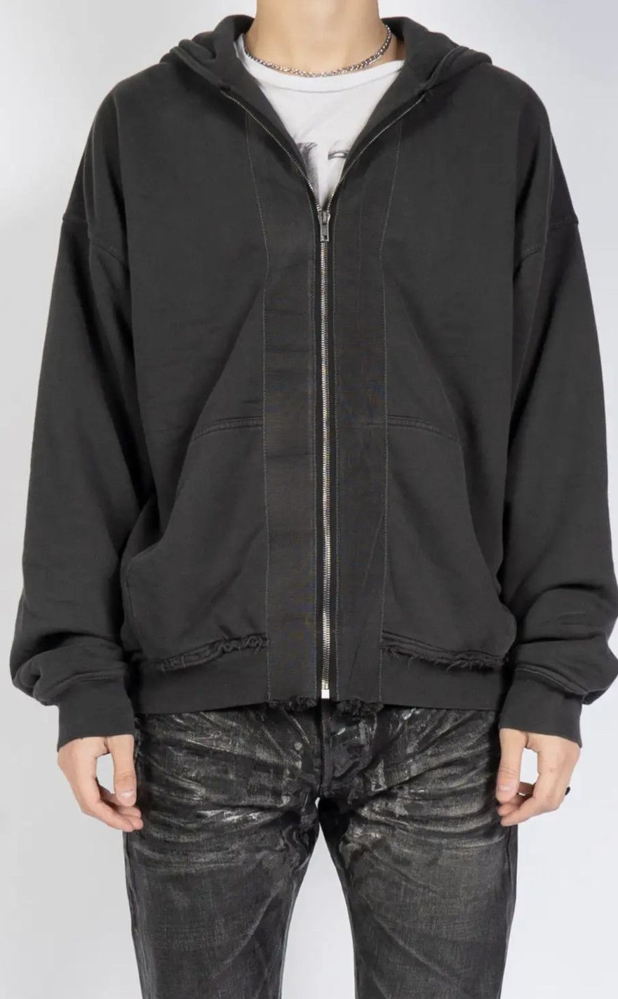 Haider Ackermann haider ackermann double layer zip hoodie Size US M / EU 48-50 / 2 - 5 Thumbnail