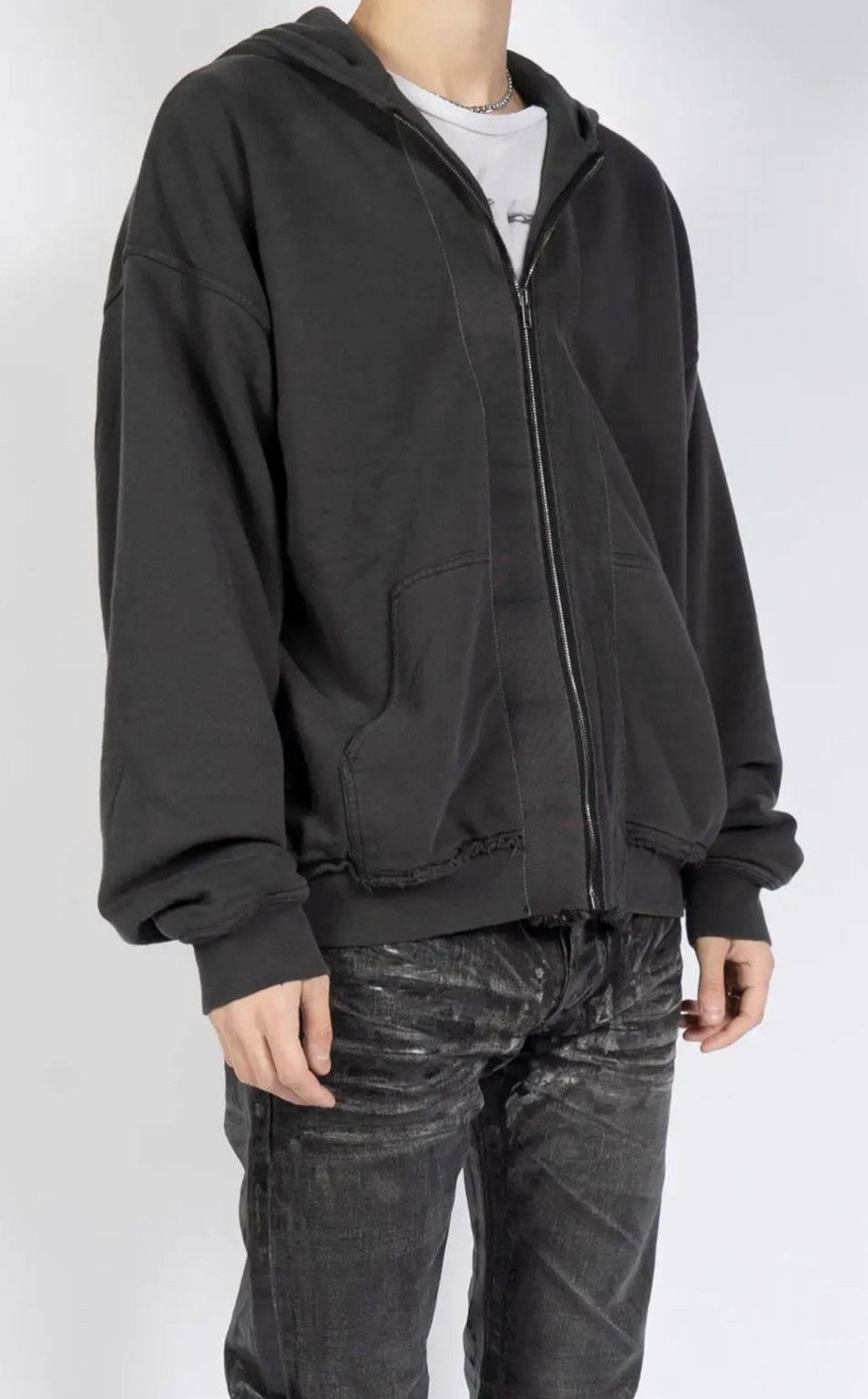 Haider Ackermann haider ackermann double layer zip hoodie Size US M / EU 48-50 / 2 - 2 Thumbnail