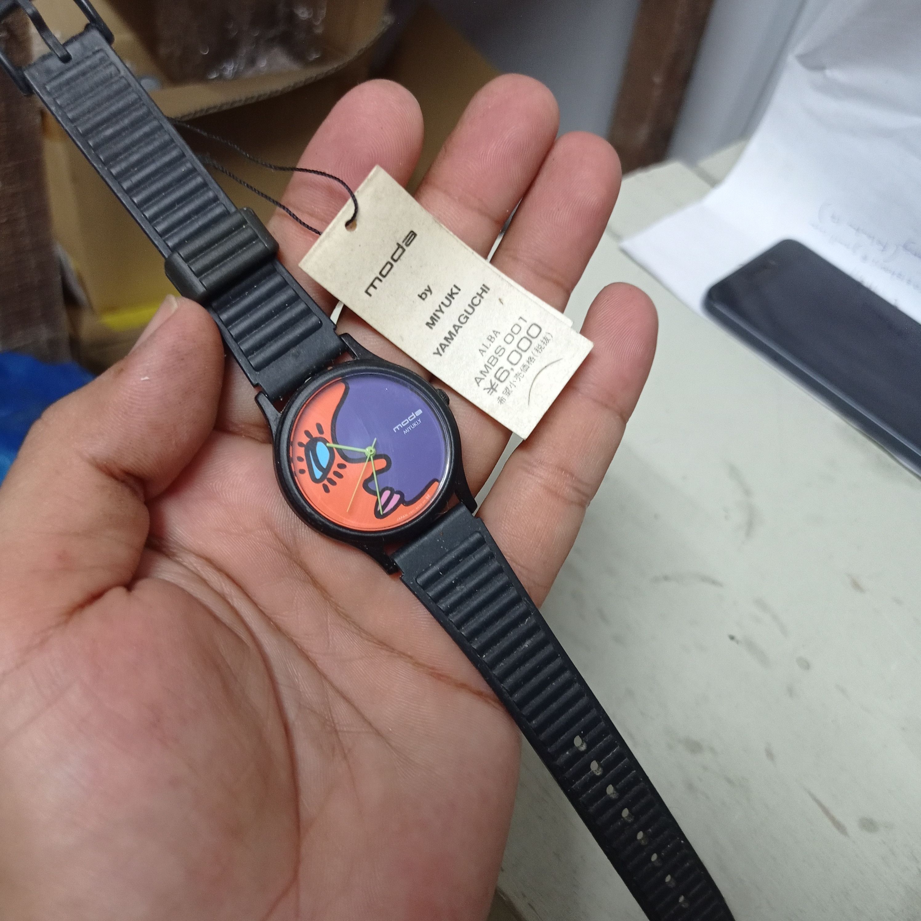 ALBA × Japanese Brand × Vintage Retro Watch by "MODA BY MIYUKI YAMAGUCHI ALBA AMBS 001) Size ONE SIZE - 10 Thumbnail