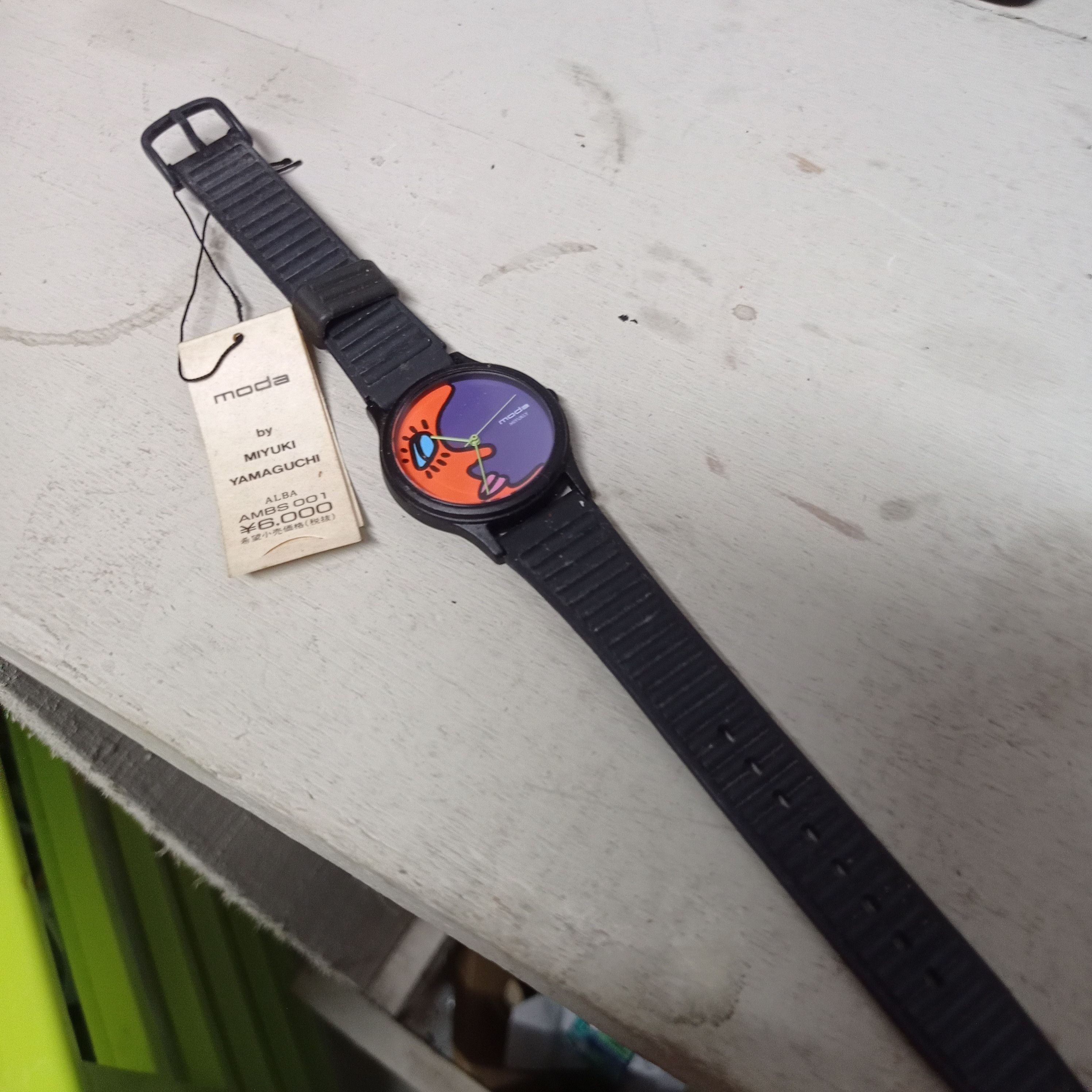 ALBA × Japanese Brand × Vintage Retro Watch by "MODA BY MIYUKI YAMAGUCHI ALBA AMBS 001) Size ONE SIZE - 6 Thumbnail