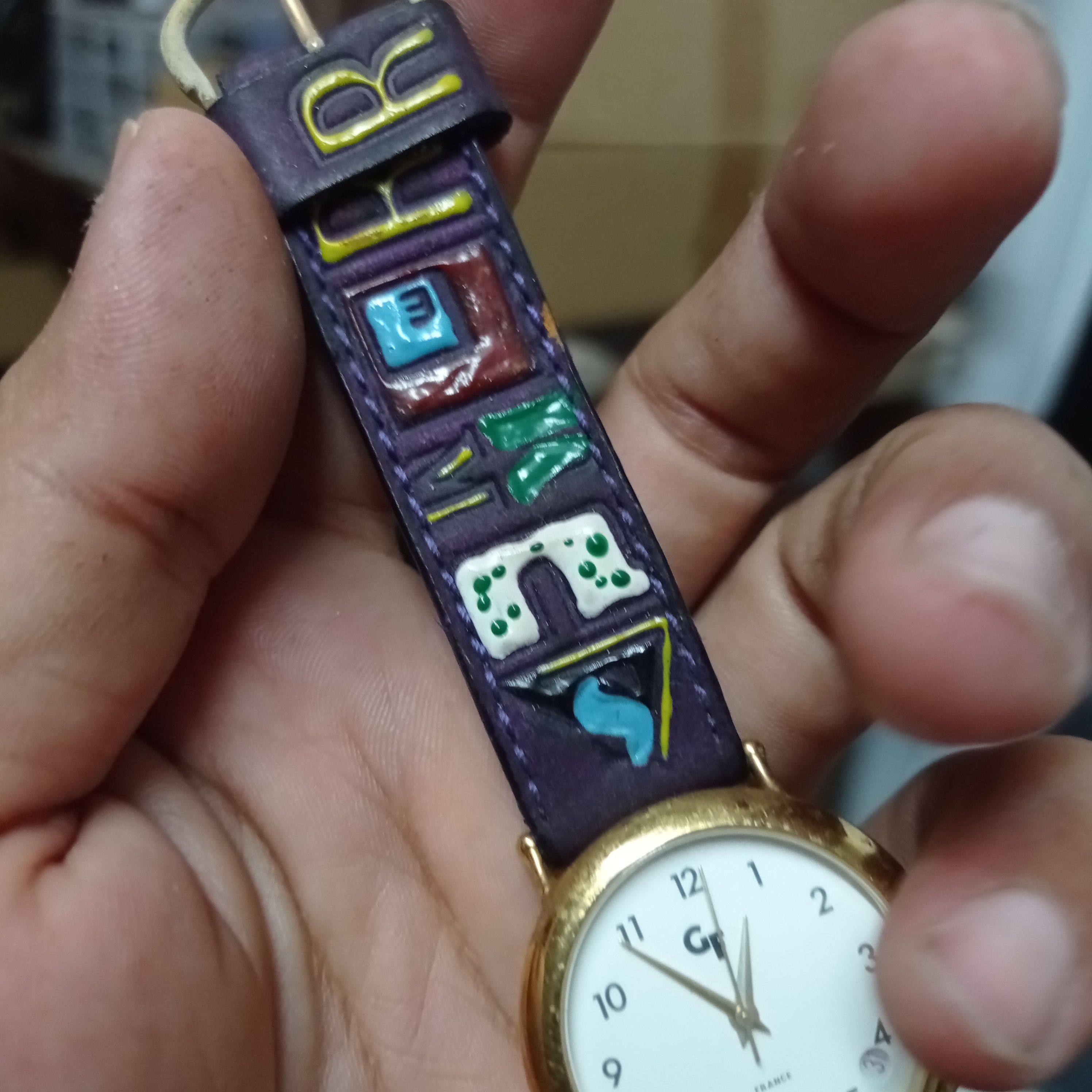 Vintage Retro Vintage Watch by GF FRANCE (Japan Engine watch) Size ONE SIZE - 4 Thumbnail
