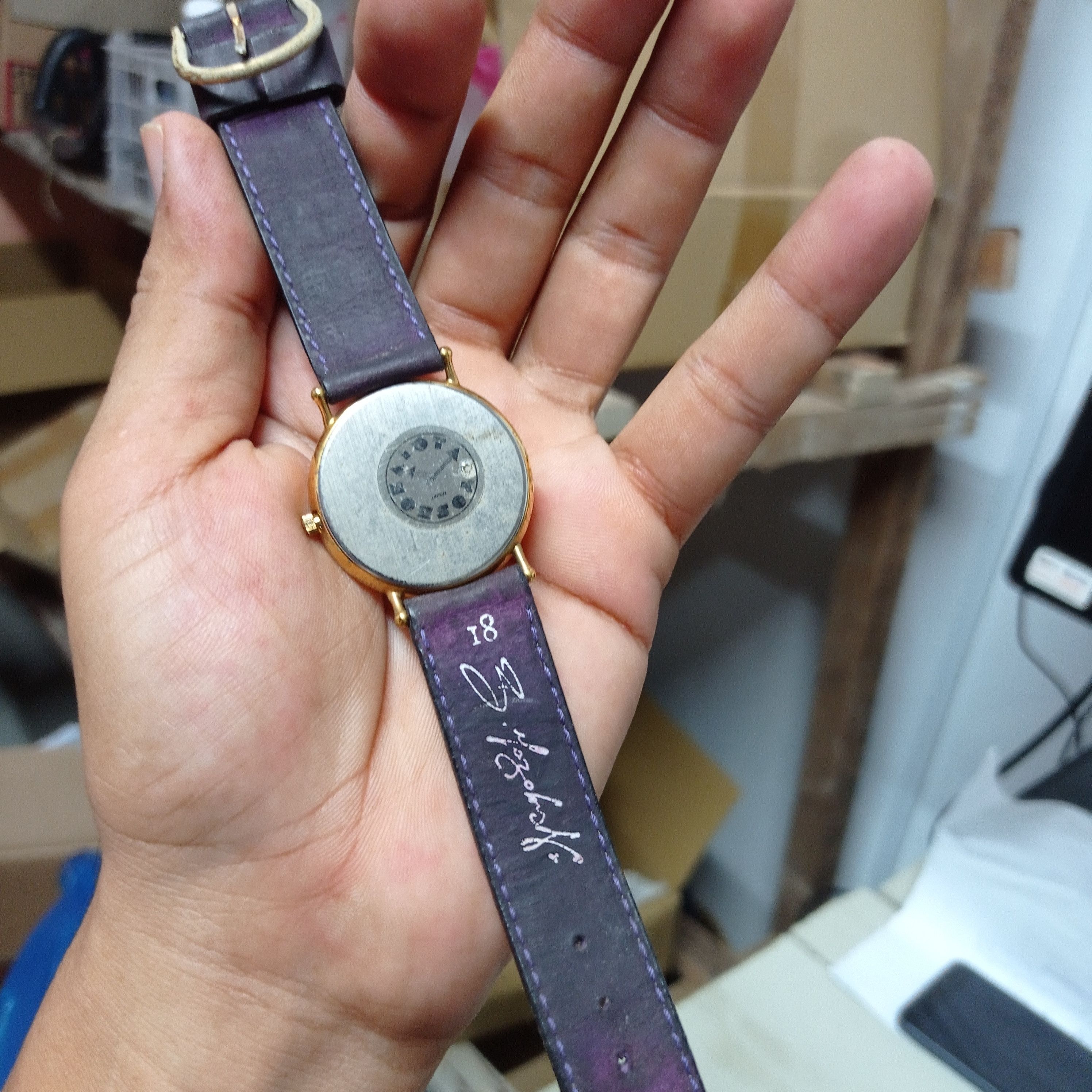 Vintage Retro Vintage Watch by GF FRANCE (Japan Engine watch) Size ONE SIZE - 16 Thumbnail