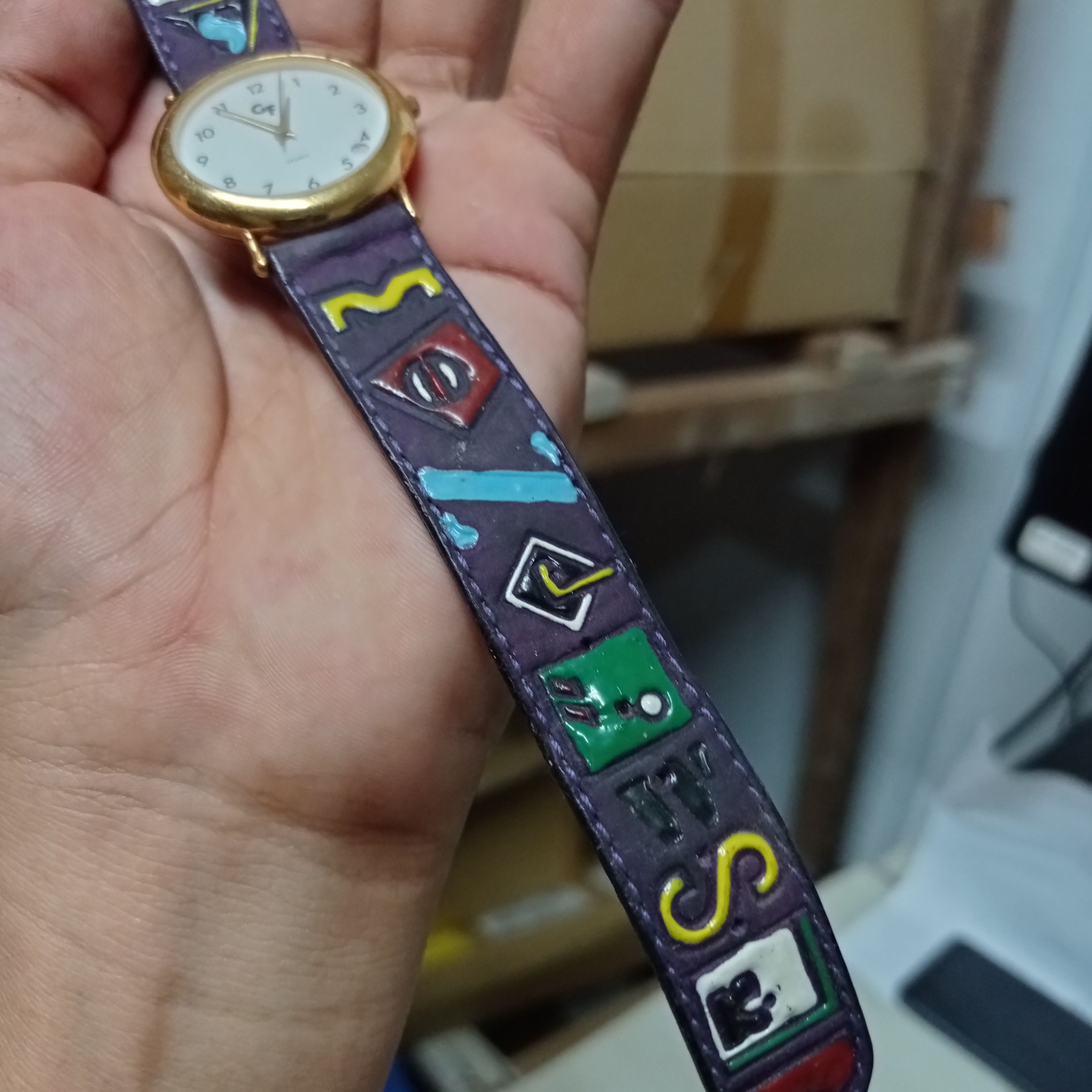 Vintage Retro Vintage Watch by GF FRANCE (Japan Engine watch) Size ONE SIZE - 12 Thumbnail