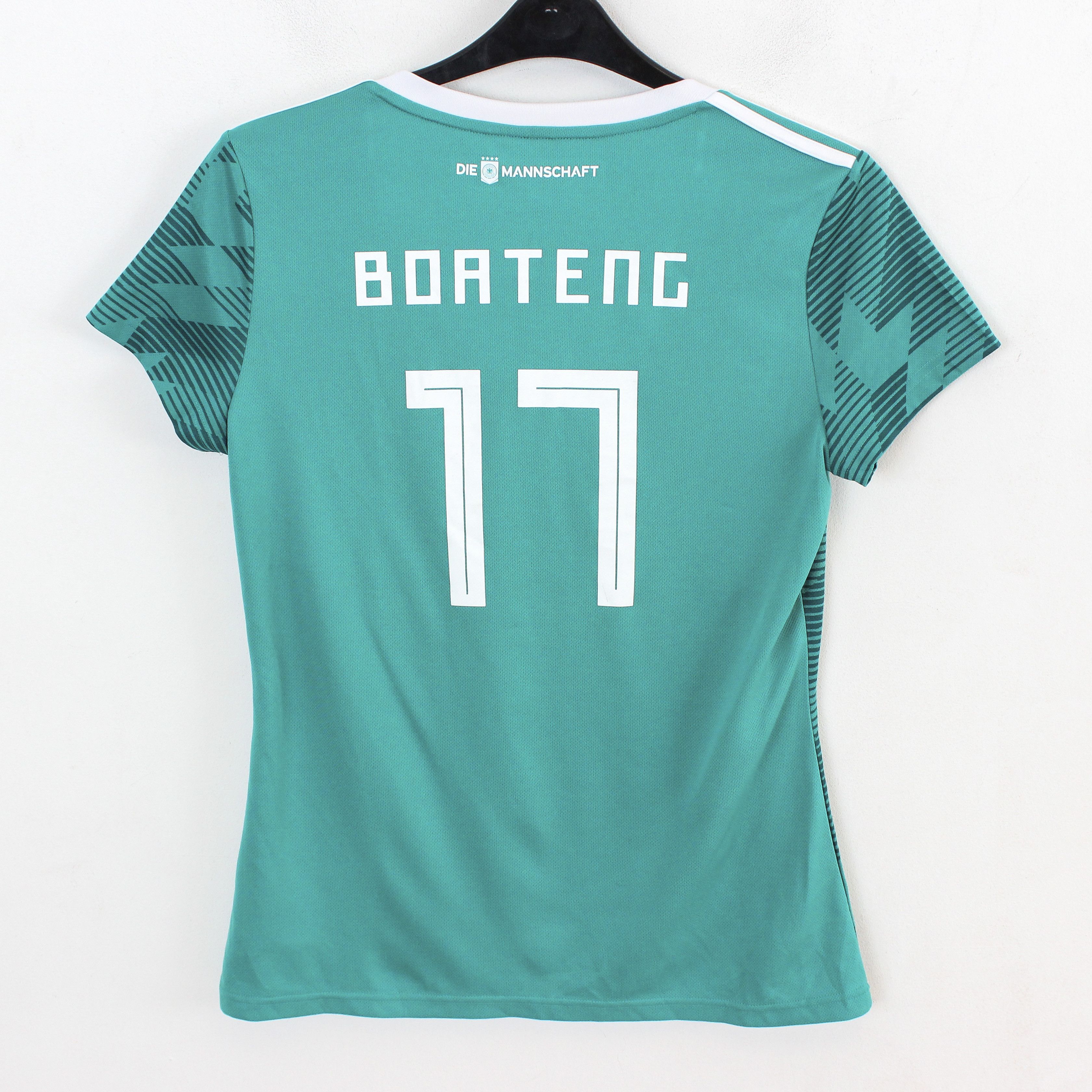 Adidas Germany #17 Boateng Women L Football Away Shirt 2018 2019 Size L / US 10 / IT 46 - 1 Thumbnail