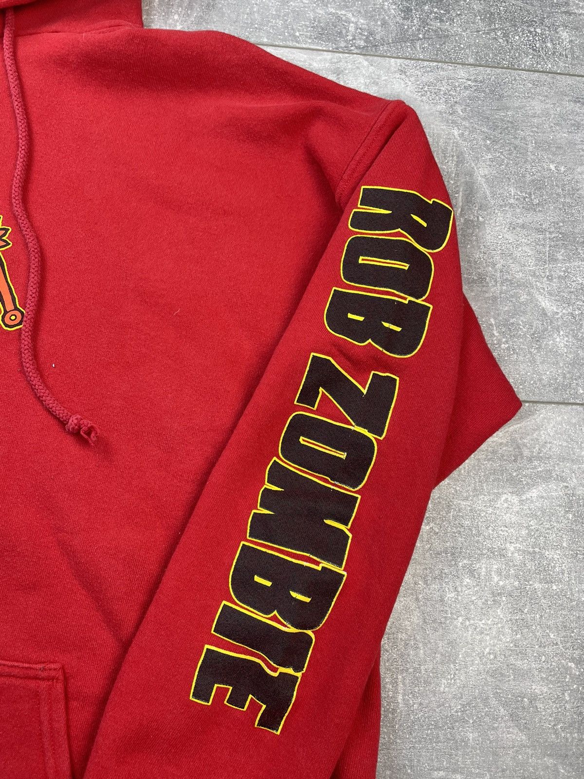 Band Tees × Vintage Vintage Rob Zombie Demonoid 2002 Hoodie USA Size US XL / EU 56 / 4 - 3 Thumbnail