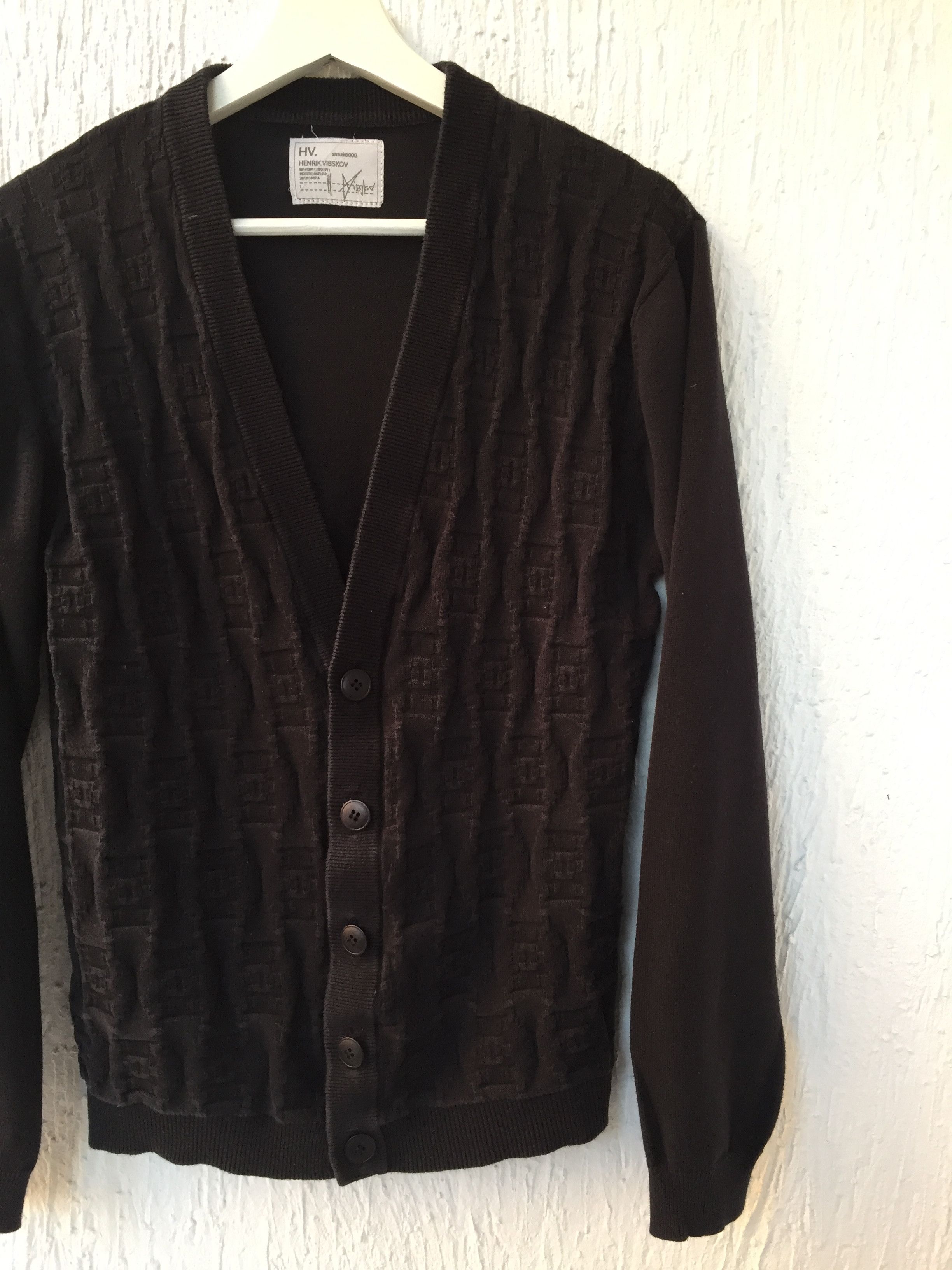 Henrik Vibskov geometric knit cardigan Size US S / EU 44-46 / 1 - 2 Thumbnail