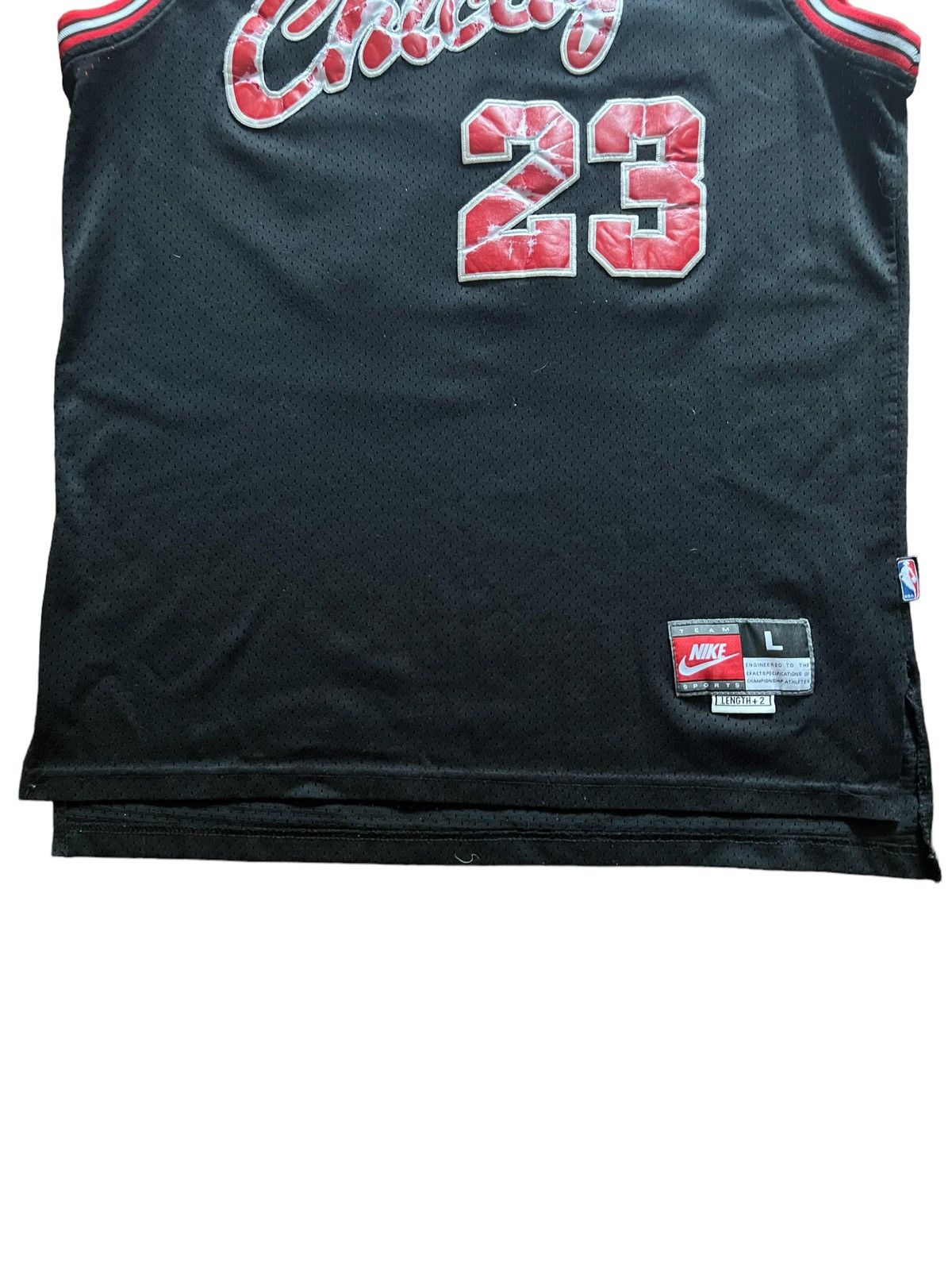 Jordan Brand 🔥Vintage Nike NBA Chicago Bulls #23 Jordan Basketball Jersey Size US L / EU 52-54 / 3 - 3 Thumbnail