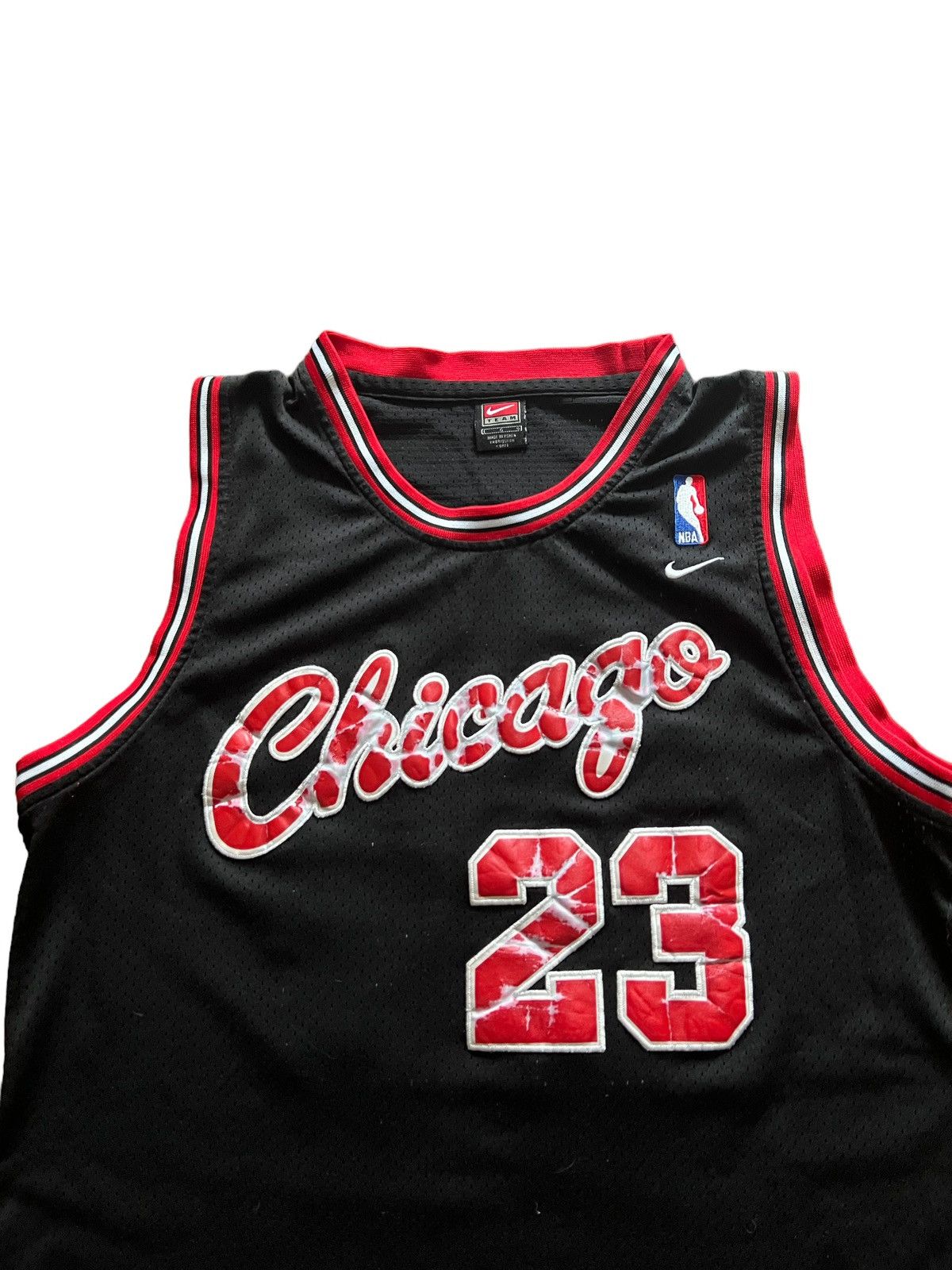 Jordan Brand 🔥Vintage Nike NBA Chicago Bulls #23 Jordan Basketball Jersey Size US L / EU 52-54 / 3 - 4 Thumbnail
