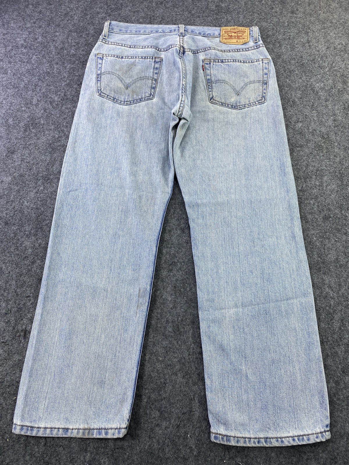 Jean Vintage Levis 505 Blue wash Jeans - J547 Size US 34 / EU 50 - 4 Thumbnail