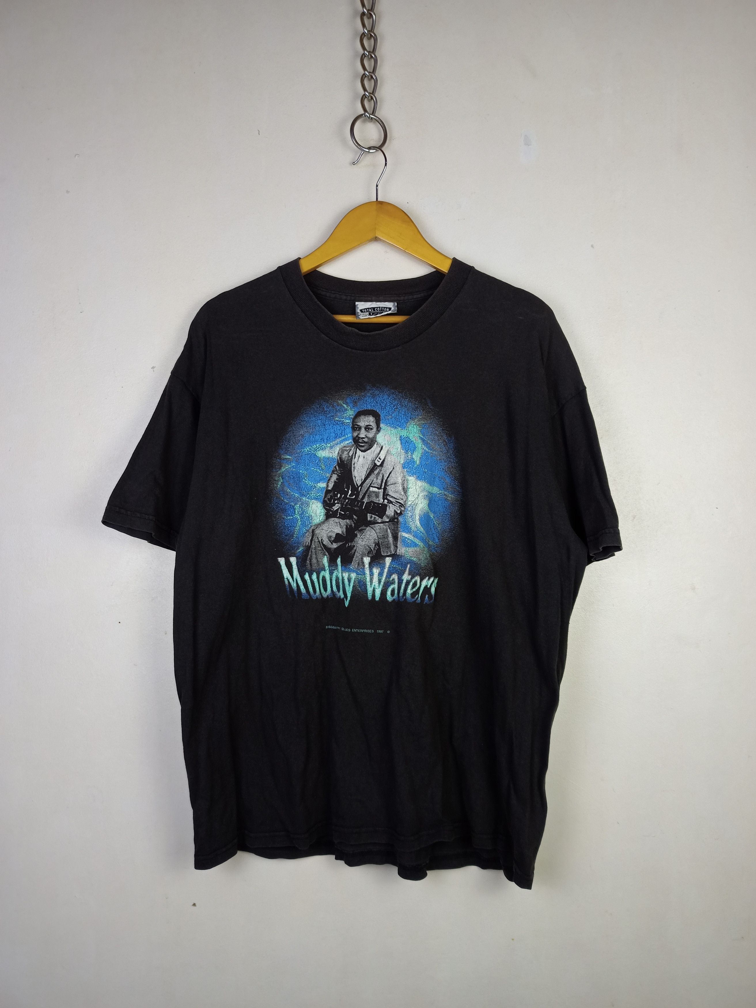 VINTAGE - 1997 MUDDY WATERS TEE - LEE TAG