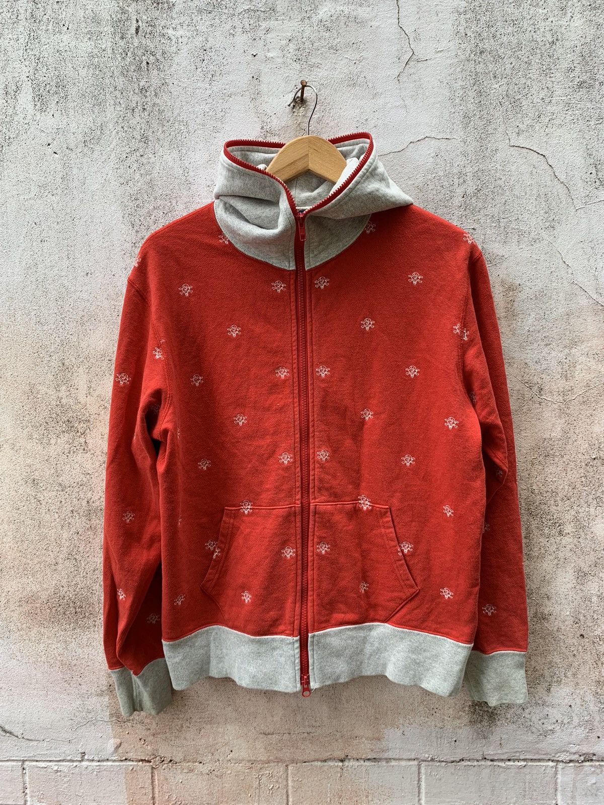 Billionaire Boys Club BBC Monogram Embroidered Logo Full Zip up Hooded Jacket Size US M / EU 48-50 / 2 - 3 Thumbnail