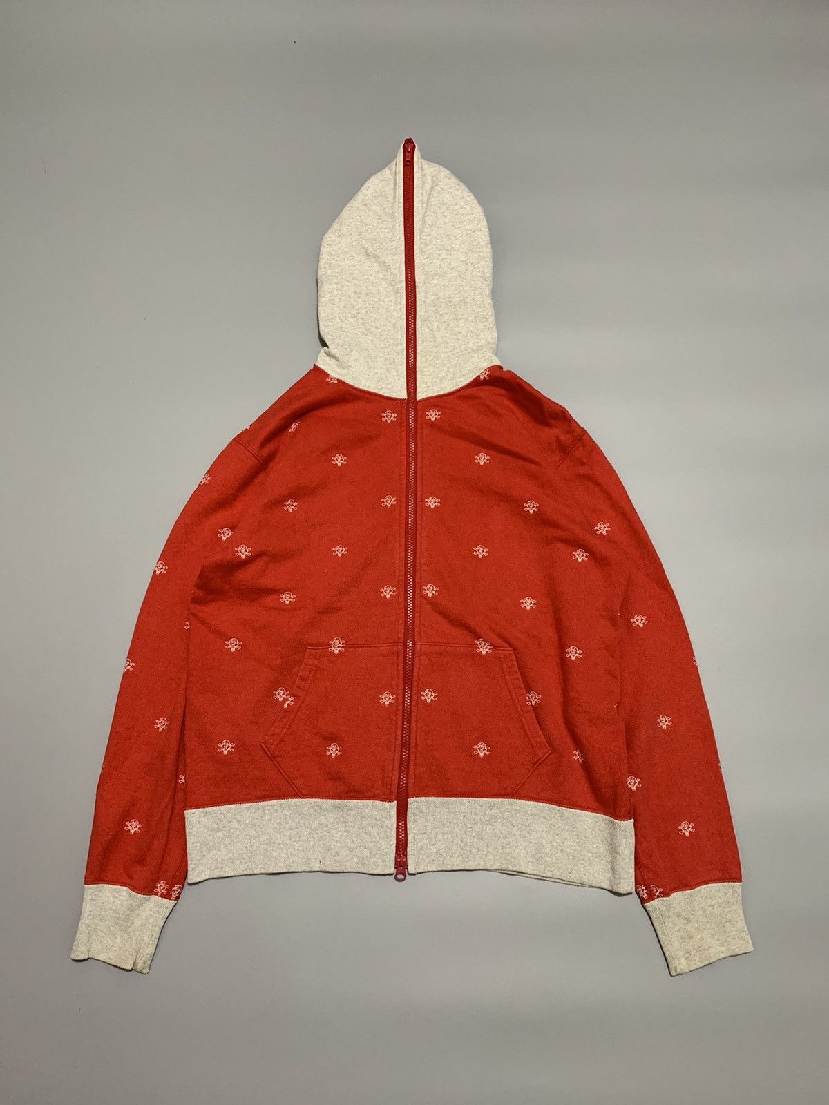 Billionaire Boys Club BBC Monogram Embroidered Logo Full Zip up Hooded Jacket Size US M / EU 48-50 / 2 - 1 Thumbnail