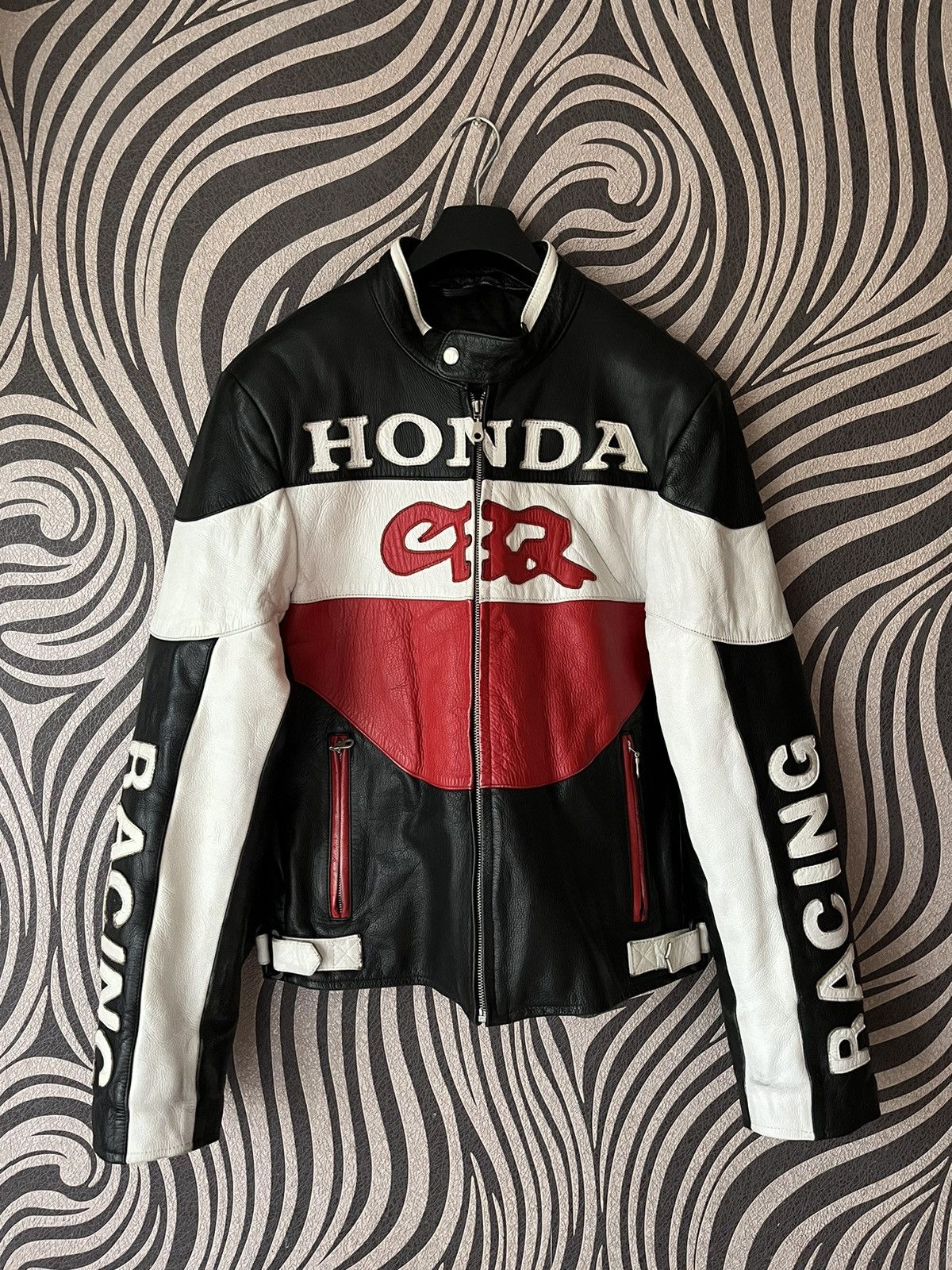 Vintage Honda CBR Leather Jacket