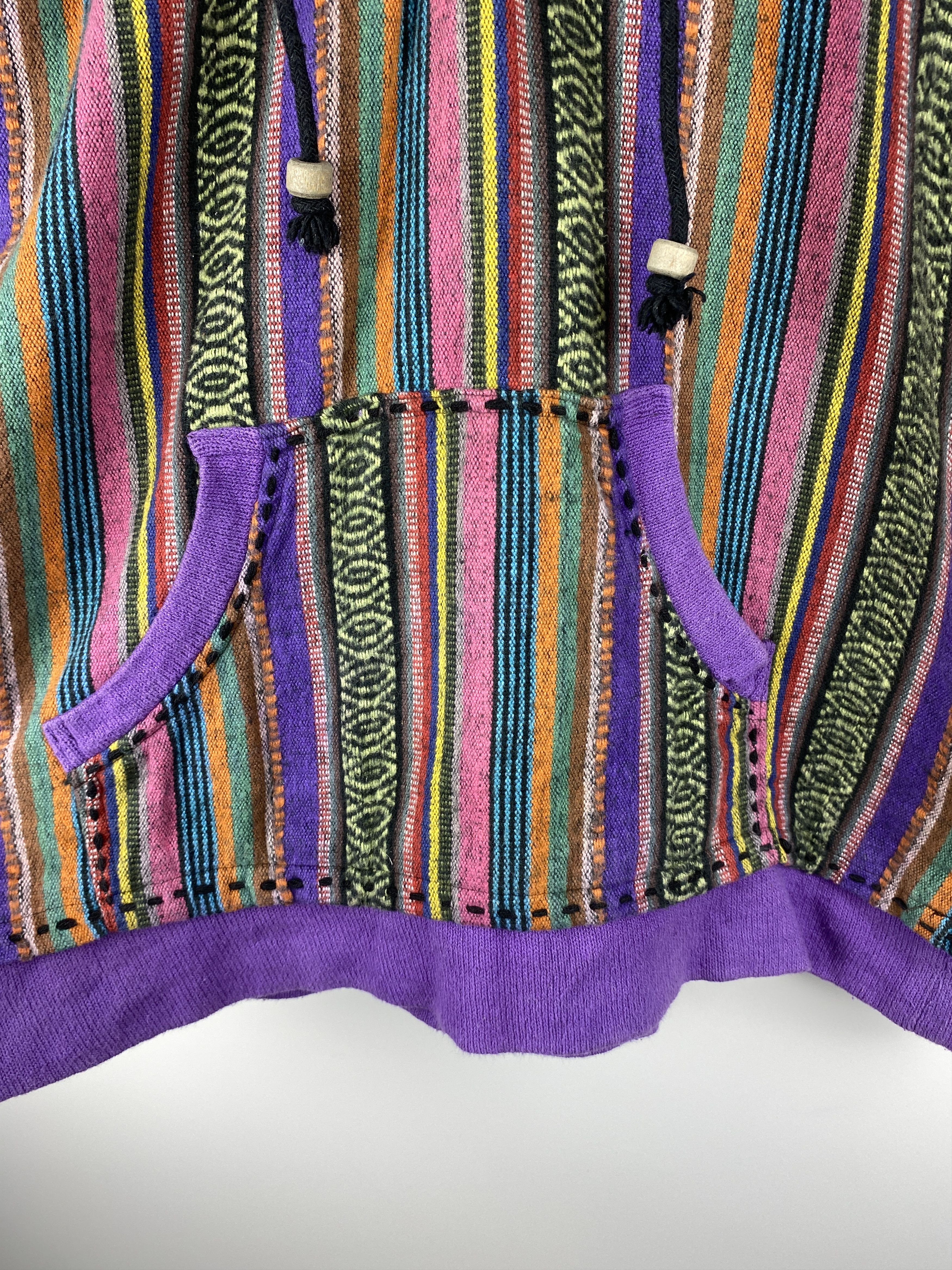 Mexicana Baja Hoodie Mexico Gringo Made in Nepal Size M/L Size M / US 6-8 / IT 42-44 - 6 Thumbnail
