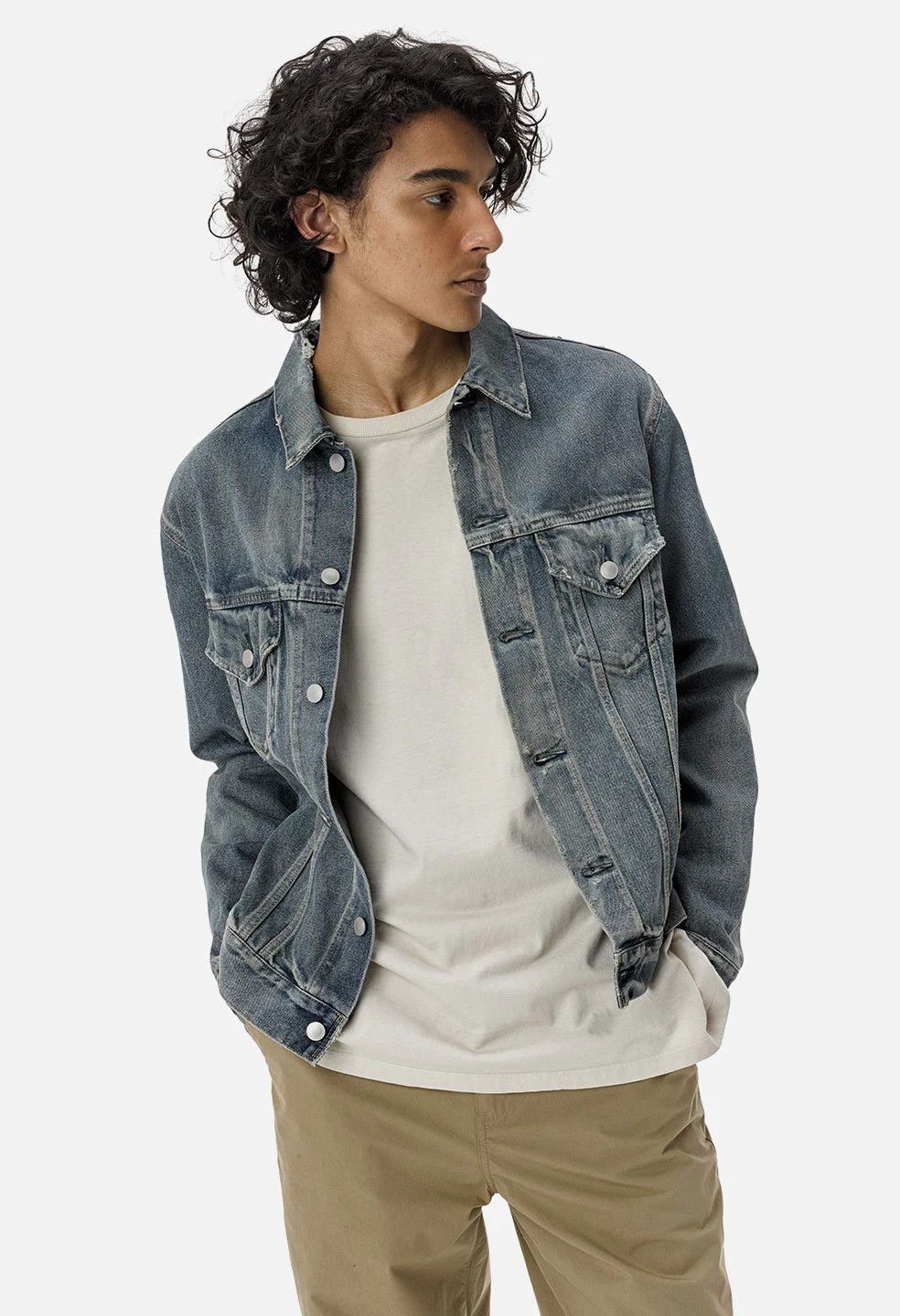 John Elliott John Elliott Thumper Jacket Type III Size 3/L Washed Indigo Size US L / EU 52-54 / 3 - 16 Thumbnail