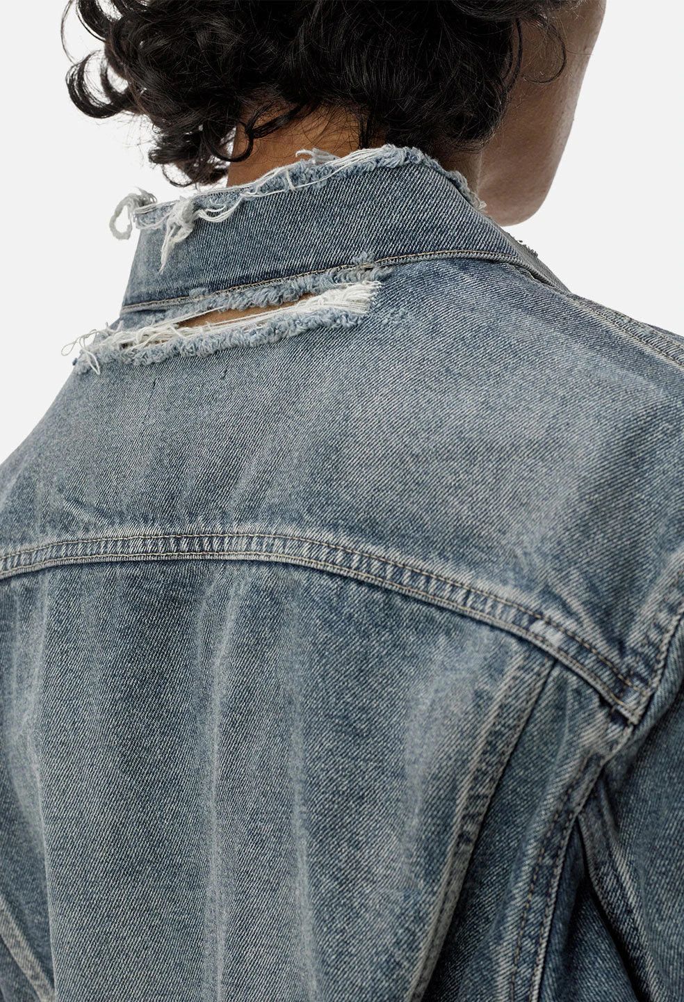 John Elliott John Elliott Thumper Jacket Type III Size 3/L Washed Indigo Size US L / EU 52-54 / 3 - 18 Thumbnail