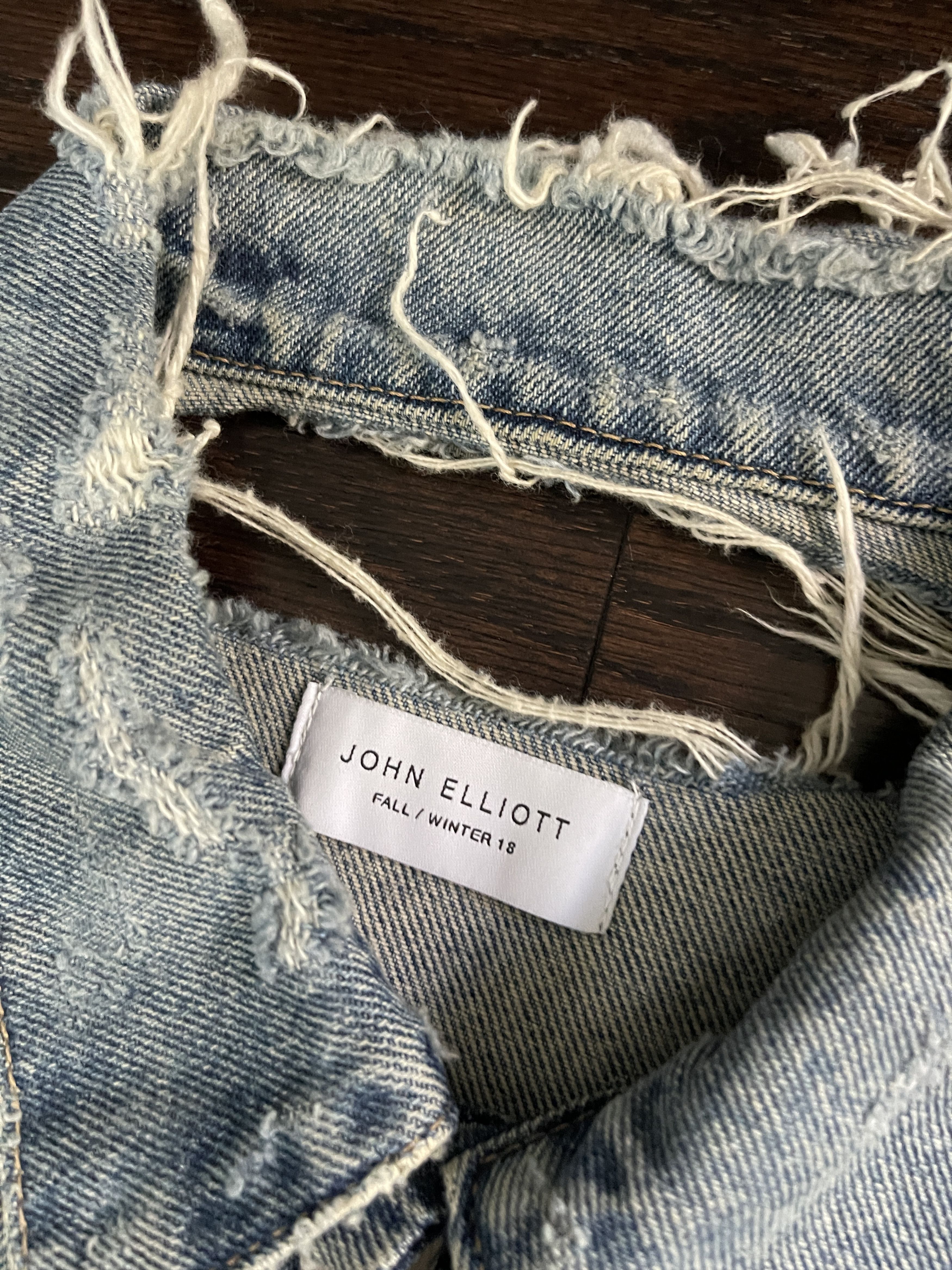 John Elliott John Elliott Thumper Jacket Type III Size 3/L Washed Indigo Size US L / EU 52-54 / 3 - 2 Thumbnail