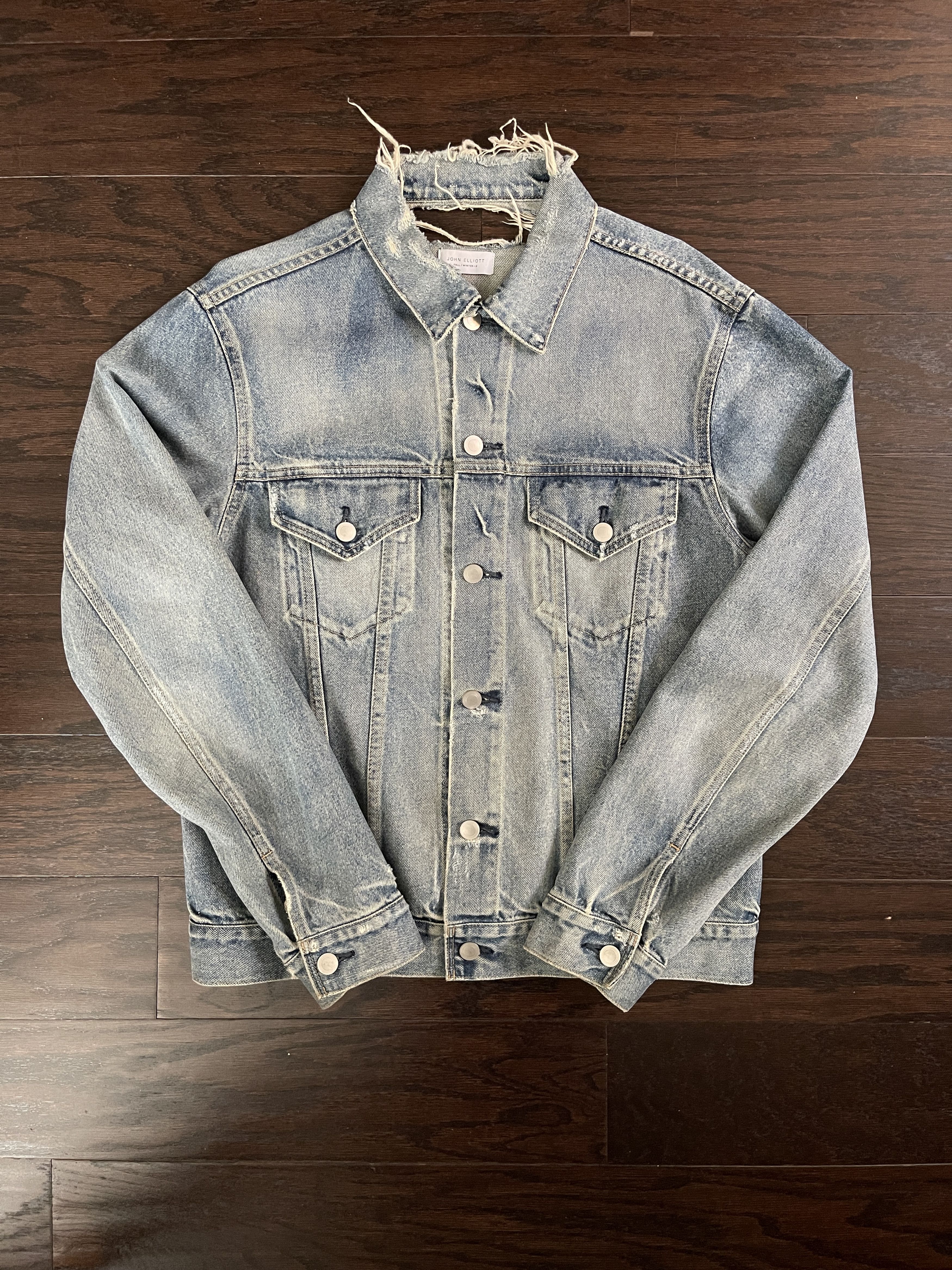 John Elliott John Elliott Thumper Jacket Type III Size 3/L Washed Indigo Size US L / EU 52-54 / 3 - 1 Thumbnail