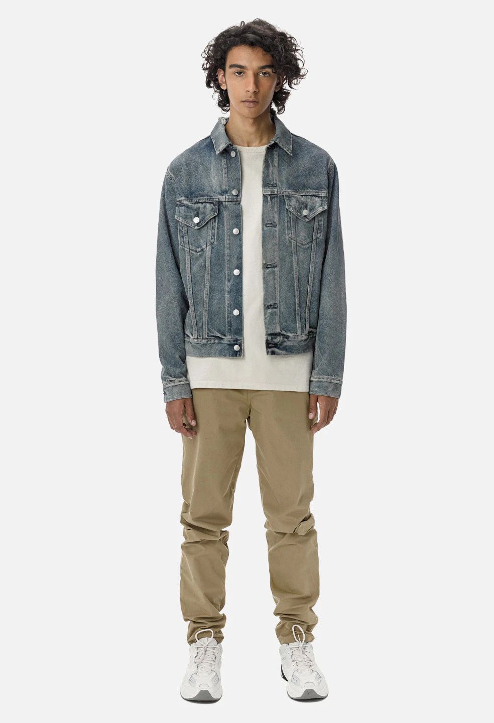 John Elliott John Elliott Thumper Jacket Type III Size 3/L Washed Indigo Size US L / EU 52-54 / 3 - 11 Thumbnail