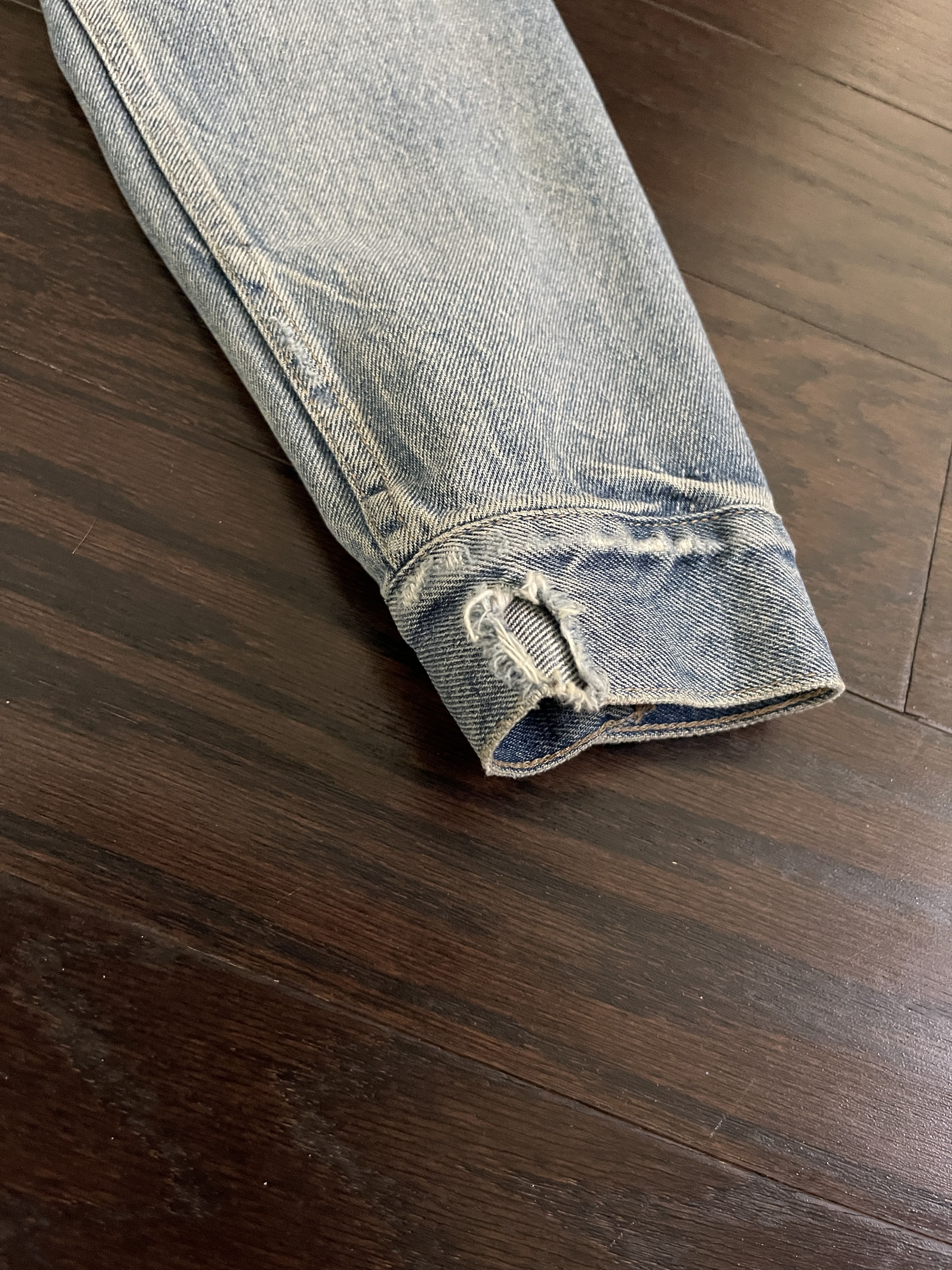 John Elliott John Elliott Thumper Jacket Type III Size 3/L Washed Indigo Size US L / EU 52-54 / 3 - 5 Thumbnail