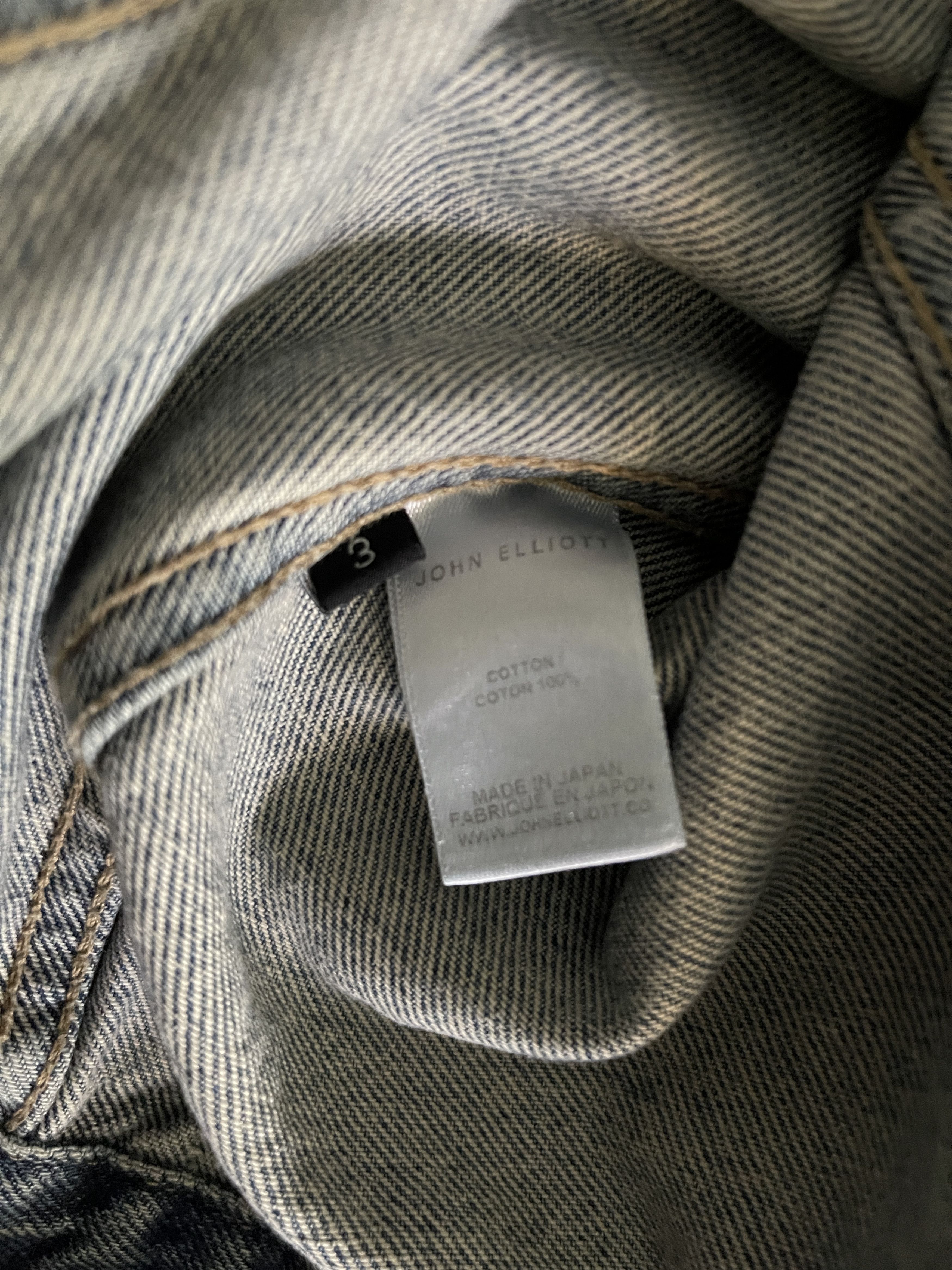 John Elliott John Elliott Thumper Jacket Type III Size 3/L Washed Indigo Size US L / EU 52-54 / 3 - 7 Thumbnail