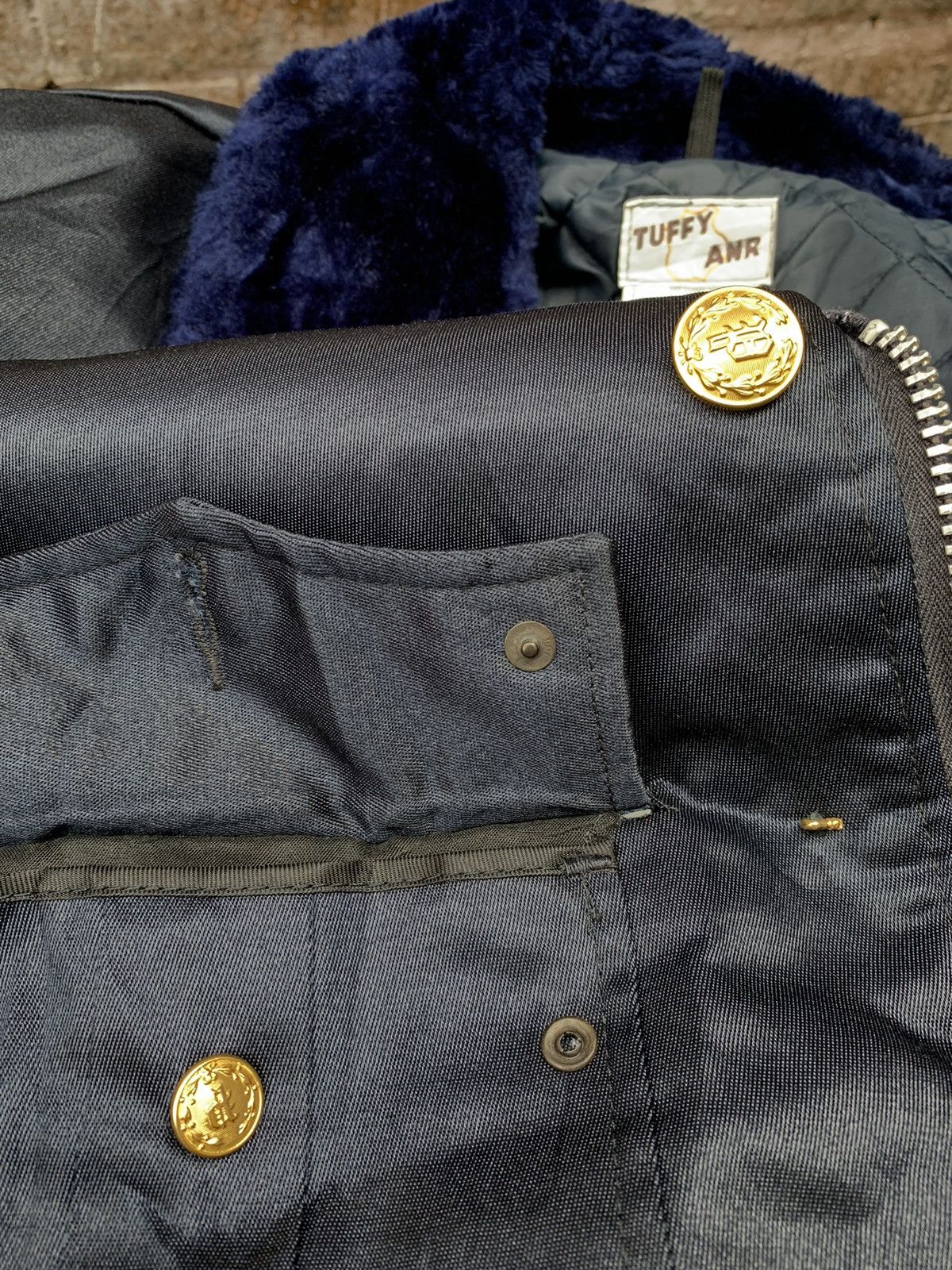 Vintage 1950s Police Jacket Tuffy Anr Size US L / EU 52-54 / 3 - 16 Thumbnail