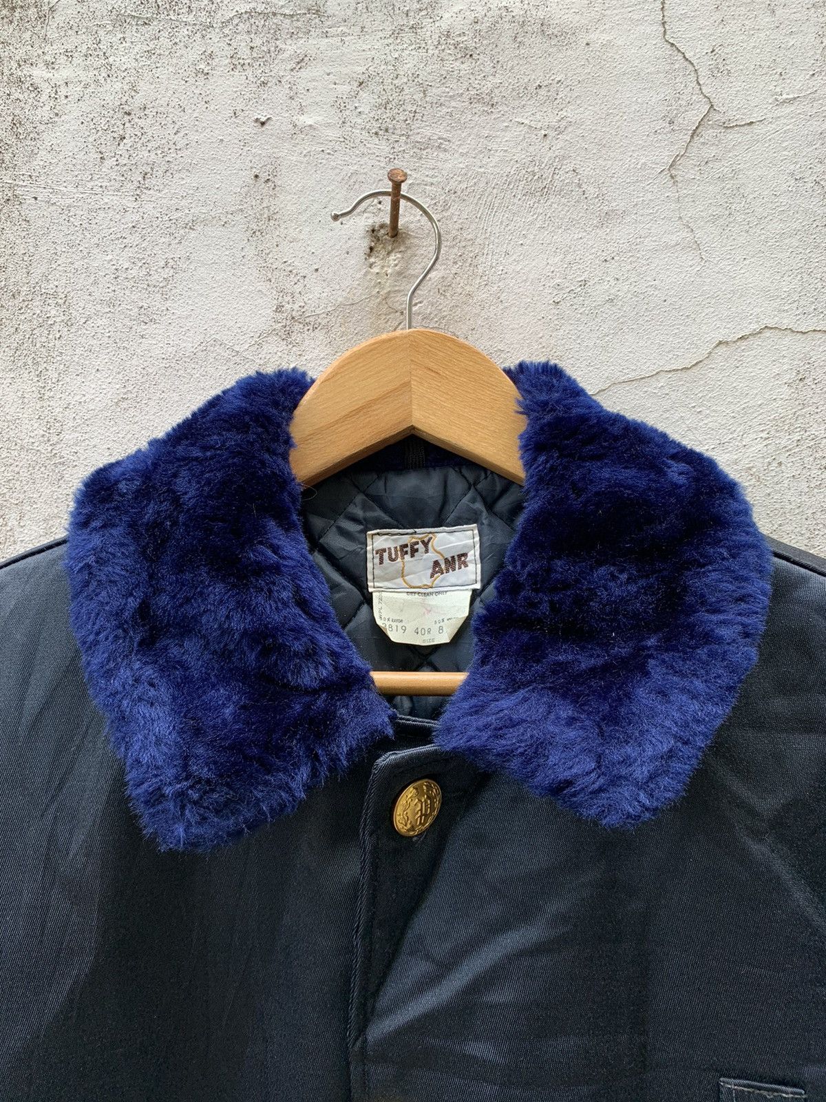 Vintage 1950s Police Jacket Tuffy Anr Size US L / EU 52-54 / 3 - 8 Thumbnail