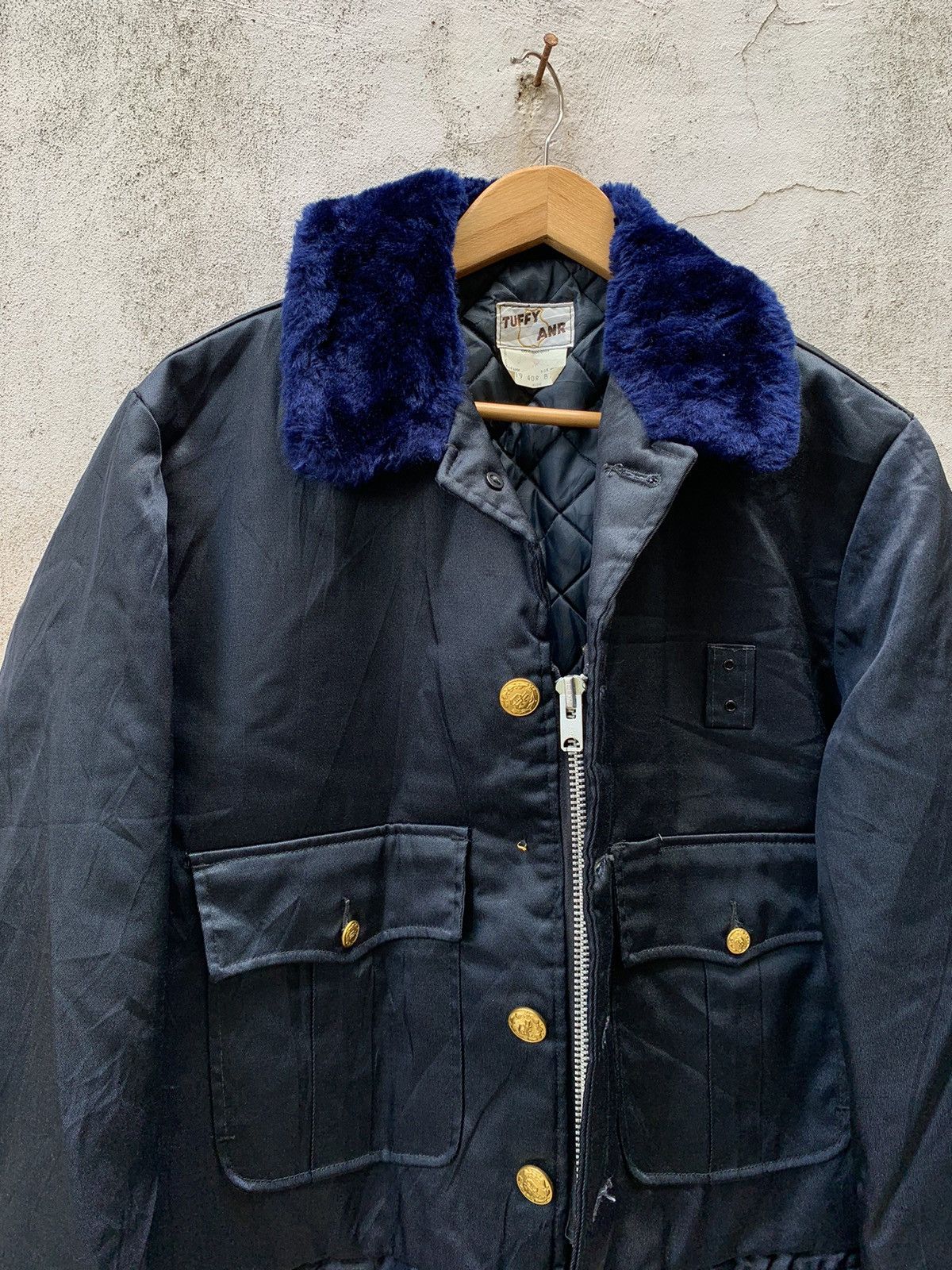 Vintage 1950s Police Jacket Tuffy Anr Size US L / EU 52-54 / 3 - 9 Thumbnail