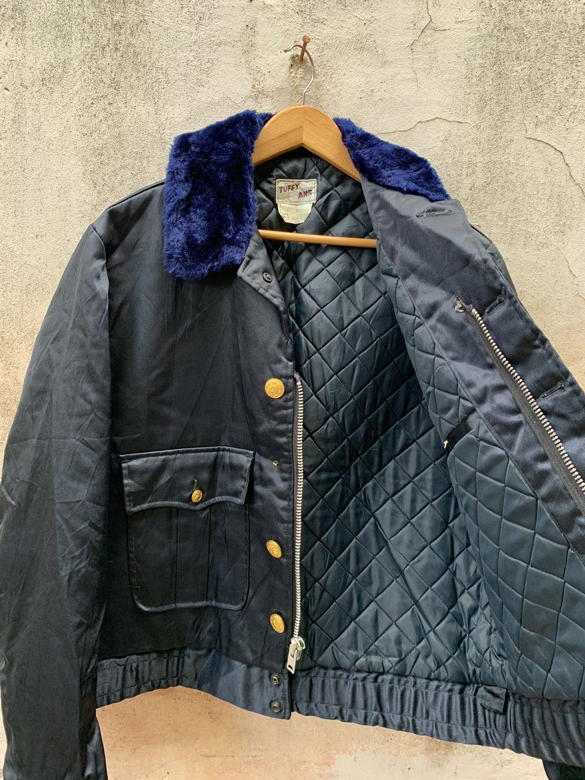 Vintage 1950s Police Jacket Tuffy Anr Size US L / EU 52-54 / 3 - 11 Thumbnail