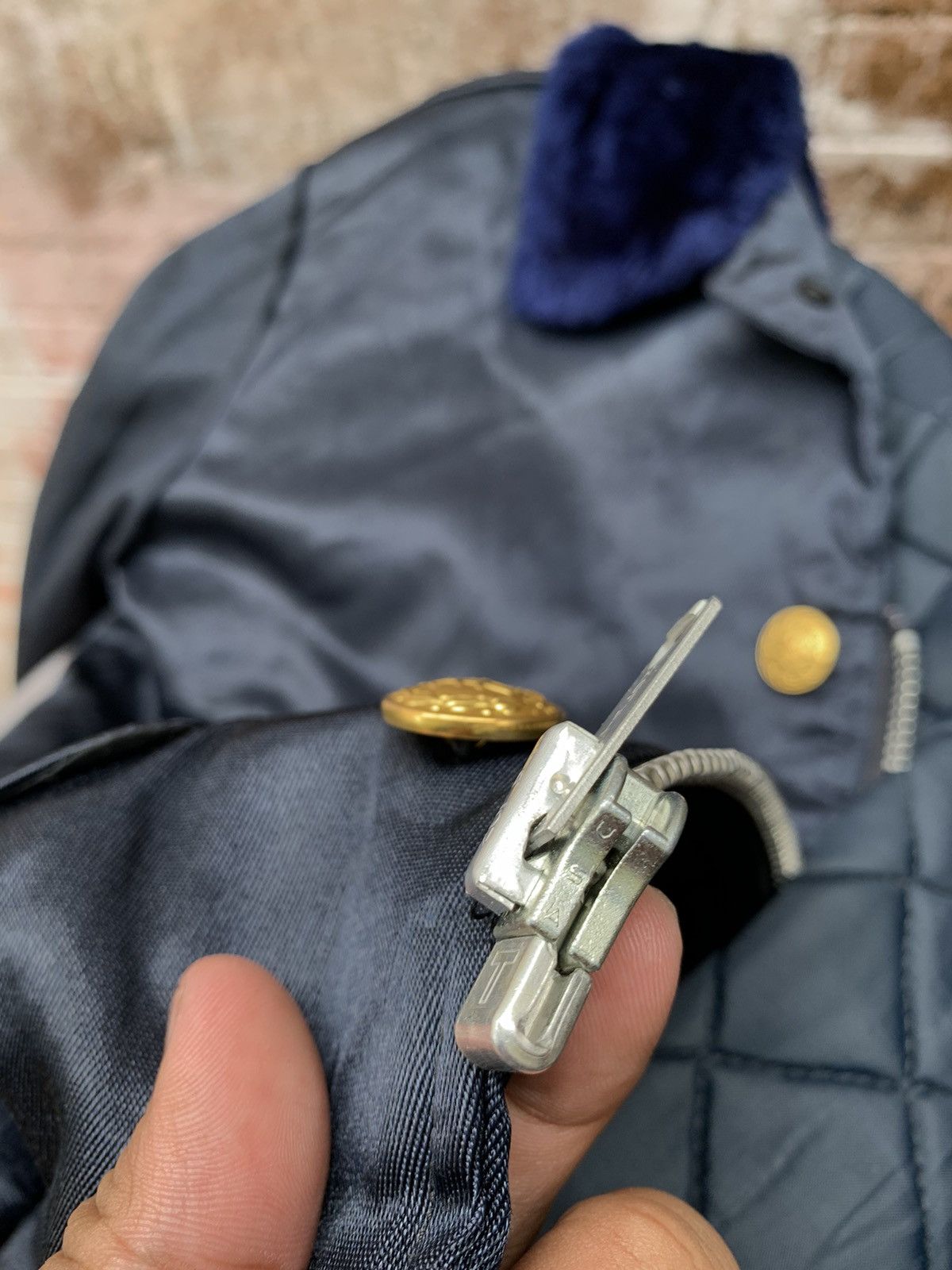 Vintage 1950s Police Jacket Tuffy Anr Size US L / EU 52-54 / 3 - 21 Thumbnail