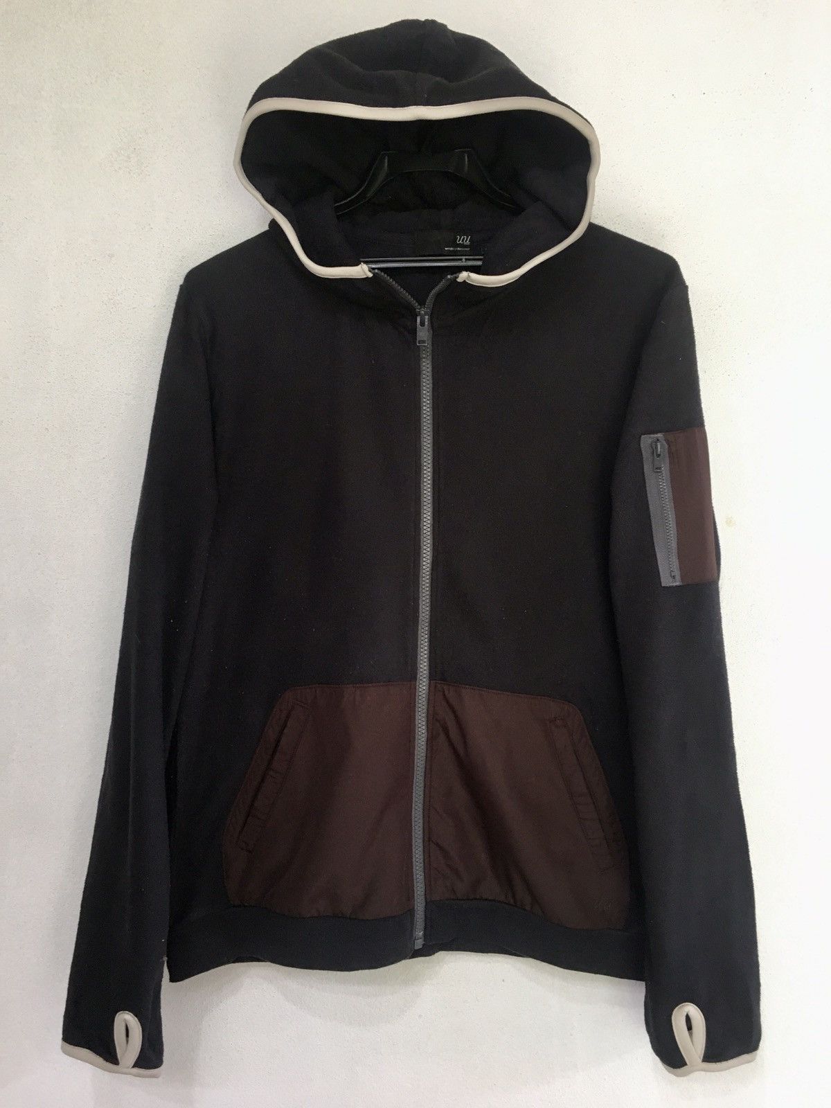Other Undercover x Uniqlo Fleece Hoodie Zipp Up Sweatshirt Size US L / EU 52-54 / 3 - 1 Thumbnail