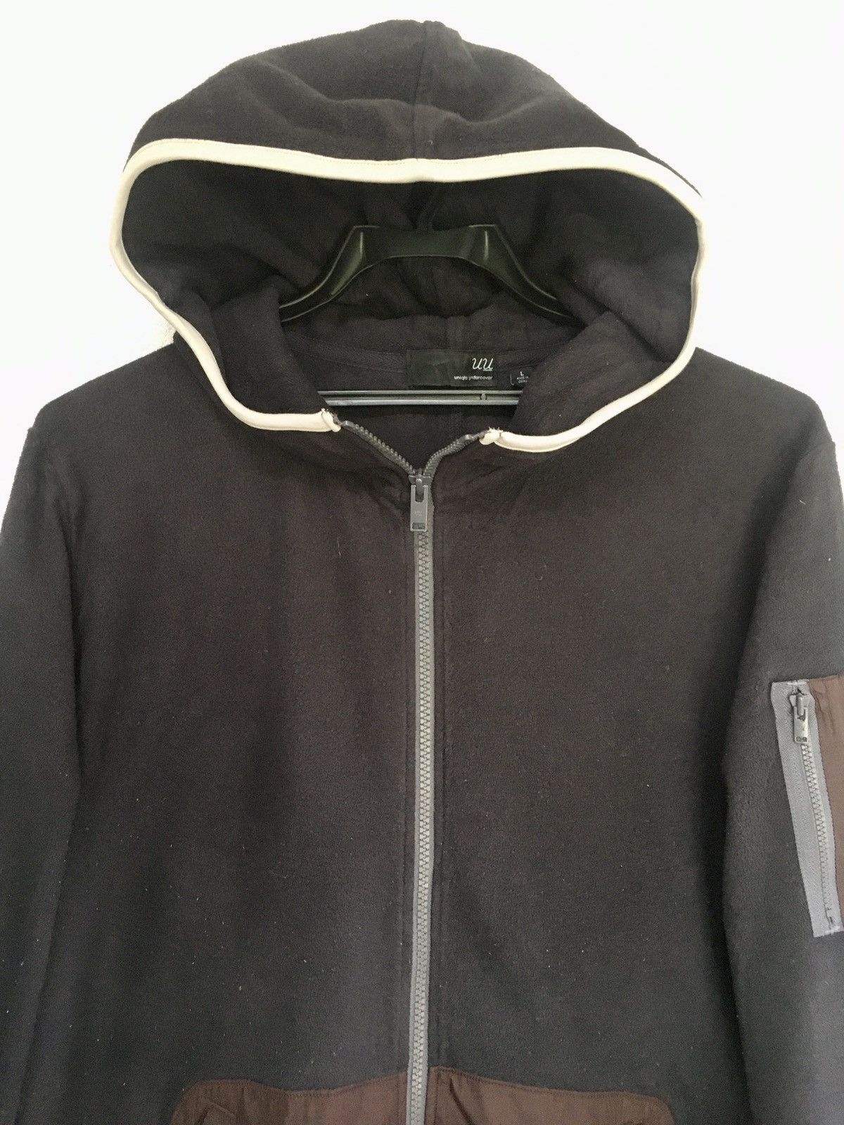 Other Undercover x Uniqlo Fleece Hoodie Zipp Up Sweatshirt Size US L / EU 52-54 / 3 - 2 Thumbnail