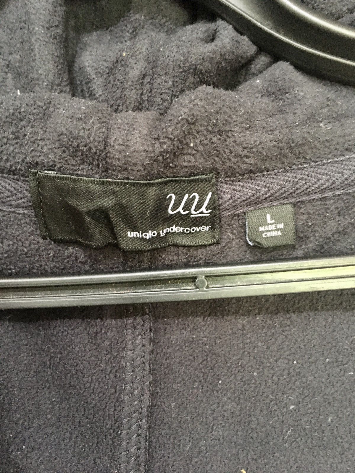 Other Undercover x Uniqlo Fleece Hoodie Zipp Up Sweatshirt Size US L / EU 52-54 / 3 - 11 Thumbnail