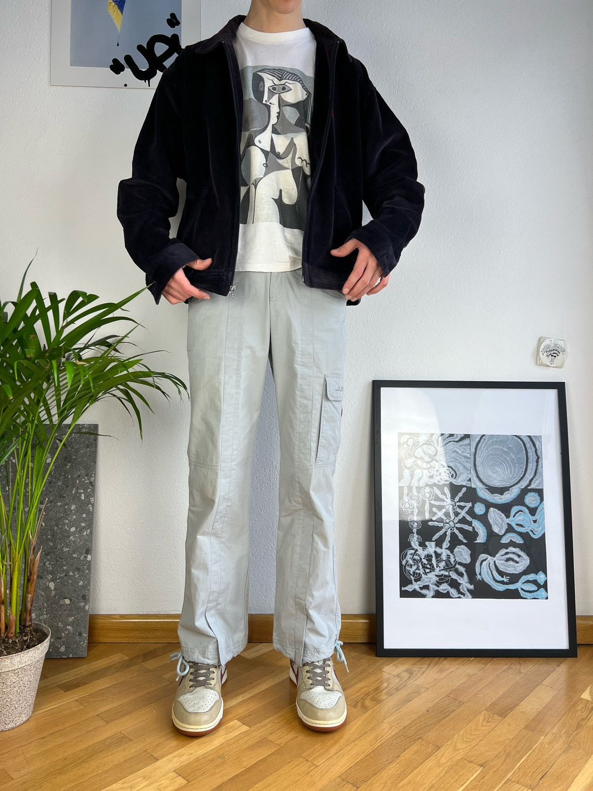 Nike × Vintage Nike Bondage Cargo Pants nylon y2k Size US 30 / EU 46 - 11 Thumbnail