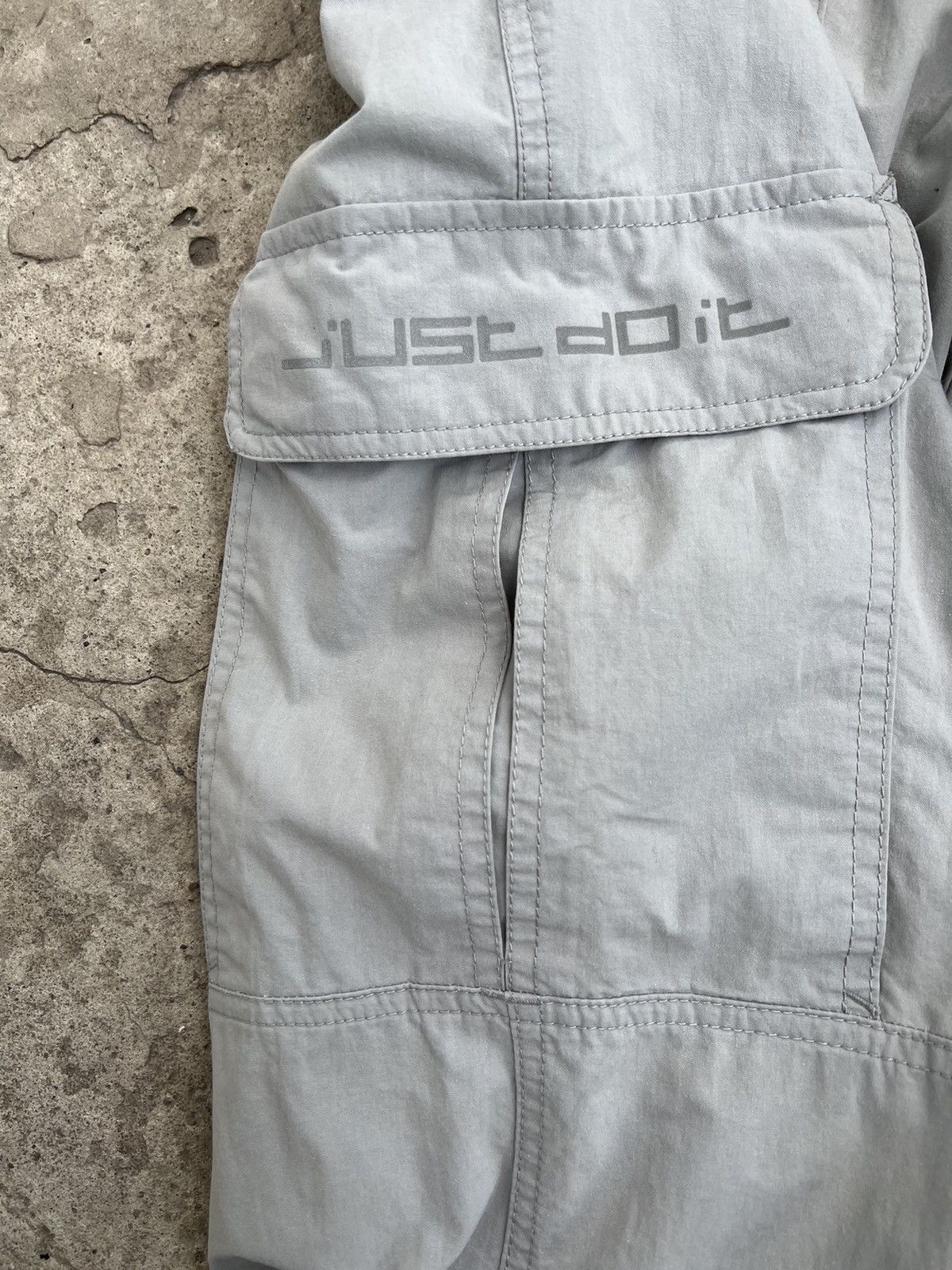 Nike × Vintage Nike Bondage Cargo Pants nylon y2k Size US 30 / EU 46 - 22 Thumbnail