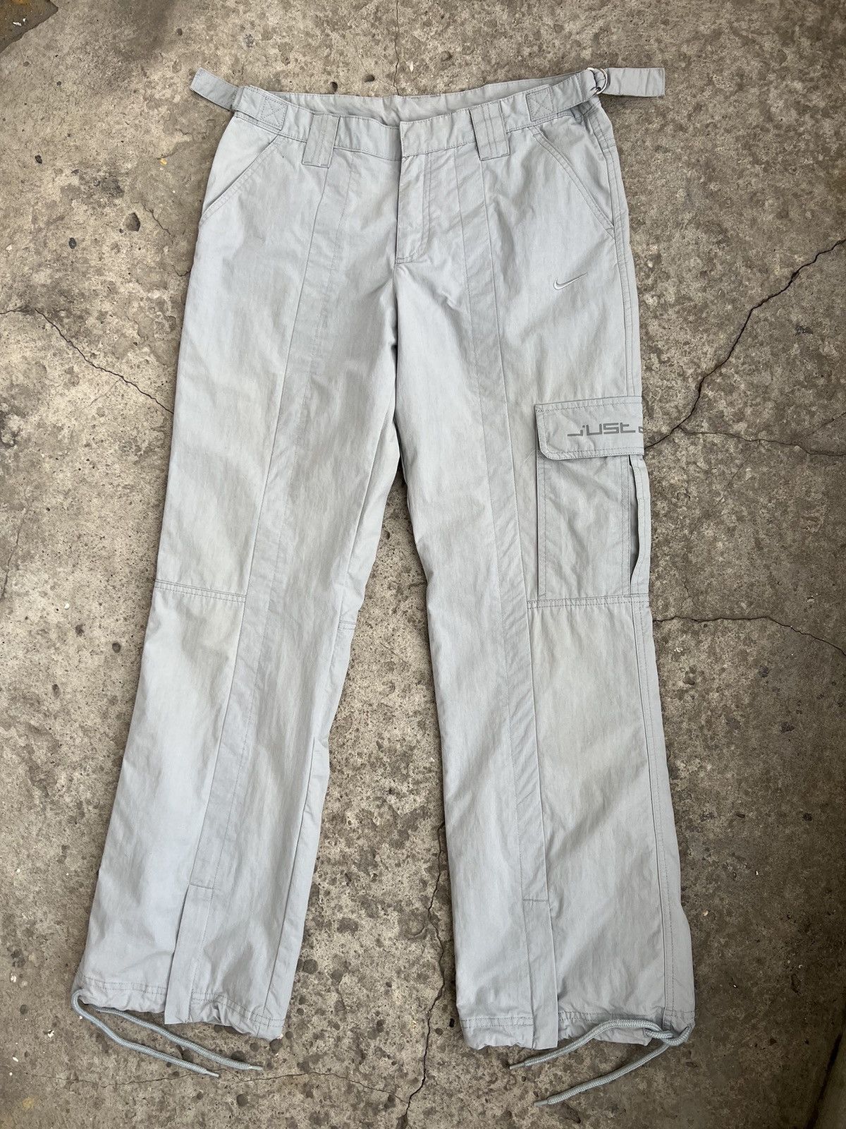 Nike × Vintage Nike Bondage Cargo Pants nylon y2k Size US 30 / EU 46 - 2 Thumbnail
