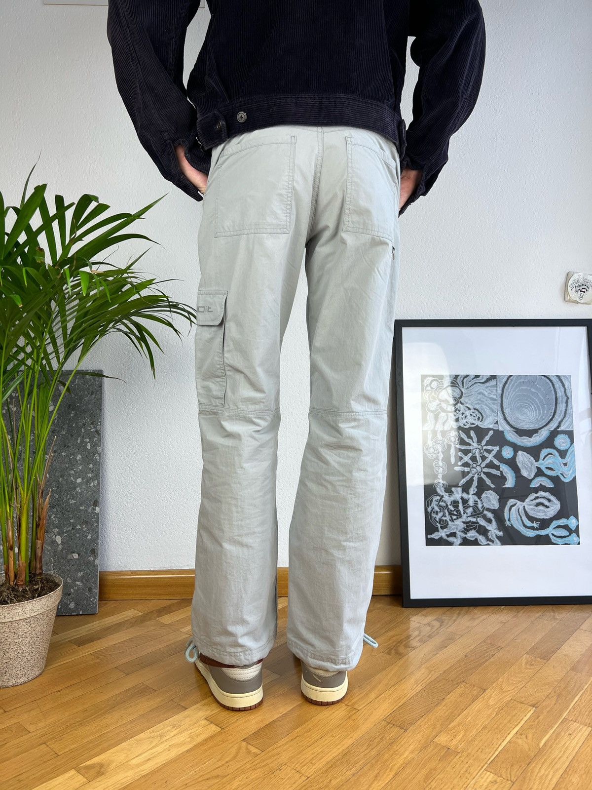 Nike × Vintage Nike Bondage Cargo Pants nylon y2k Size US 30 / EU 46 - 4 Thumbnail