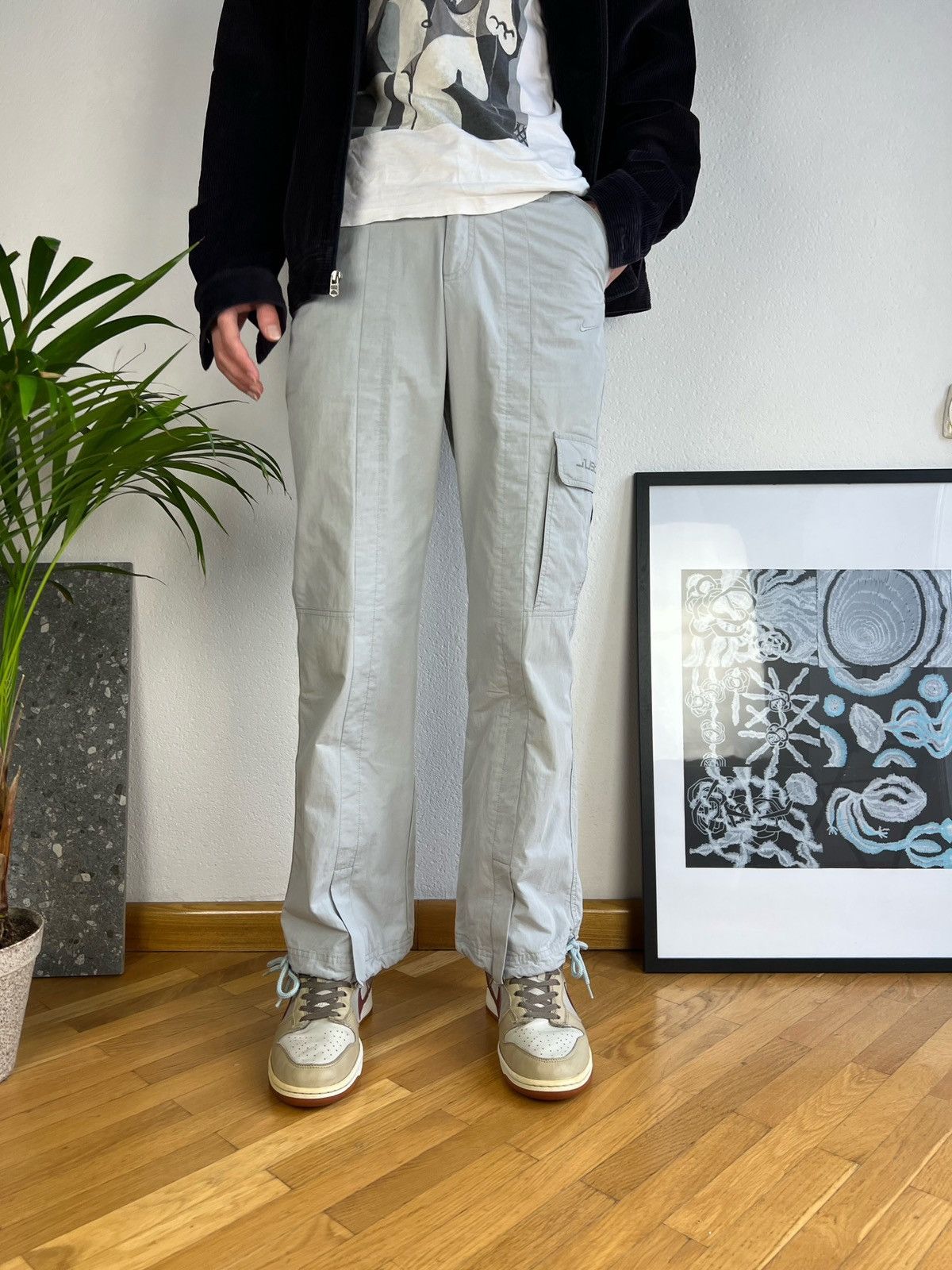 Nike × Vintage Nike Bondage Cargo Pants nylon y2k Size US 30 / EU 46 - 10 Thumbnail