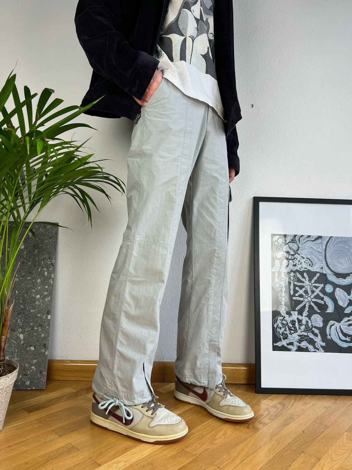 Nike × Vintage Nike Bondage Cargo Pants nylon y2k Size US 30 / EU 46 - 12 Thumbnail