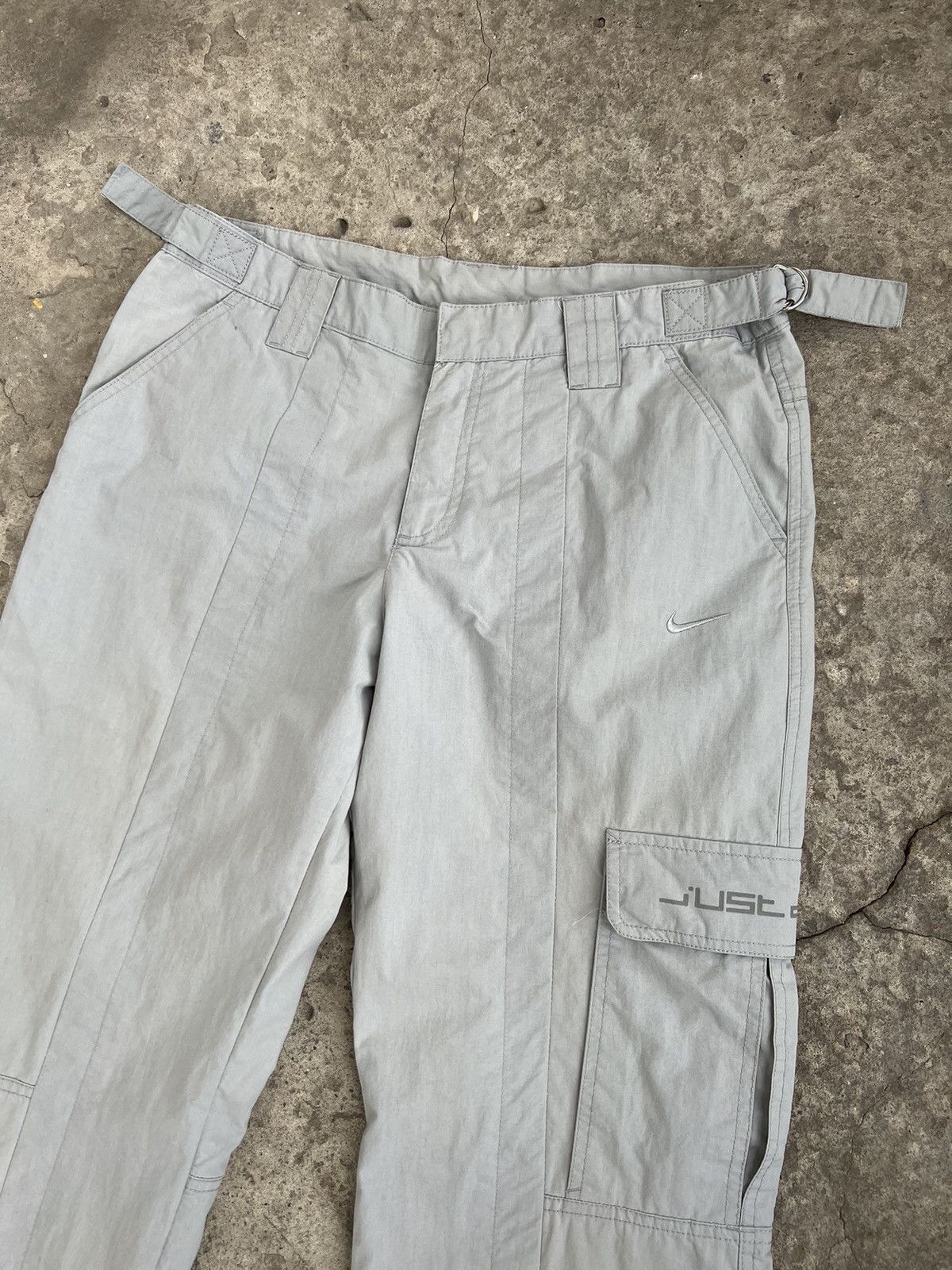 Nike × Vintage Nike Bondage Cargo Pants nylon y2k Size US 30 / EU 46 - 15 Thumbnail