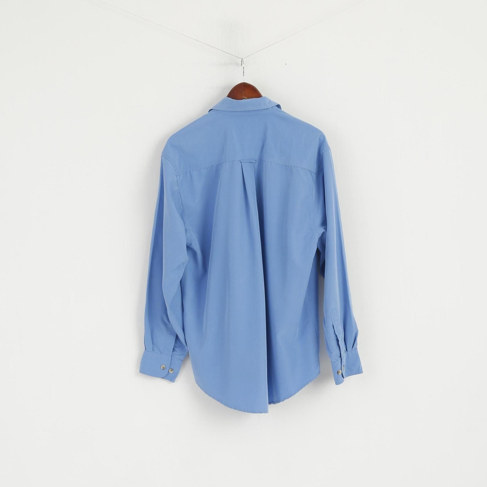 Chaps Ralph Lauren Chaps Ralph Lauren Men L Casual Shirt Blue Rayon 6909 Size US L / EU 52-54 / 3 - 6 Thumbnail
