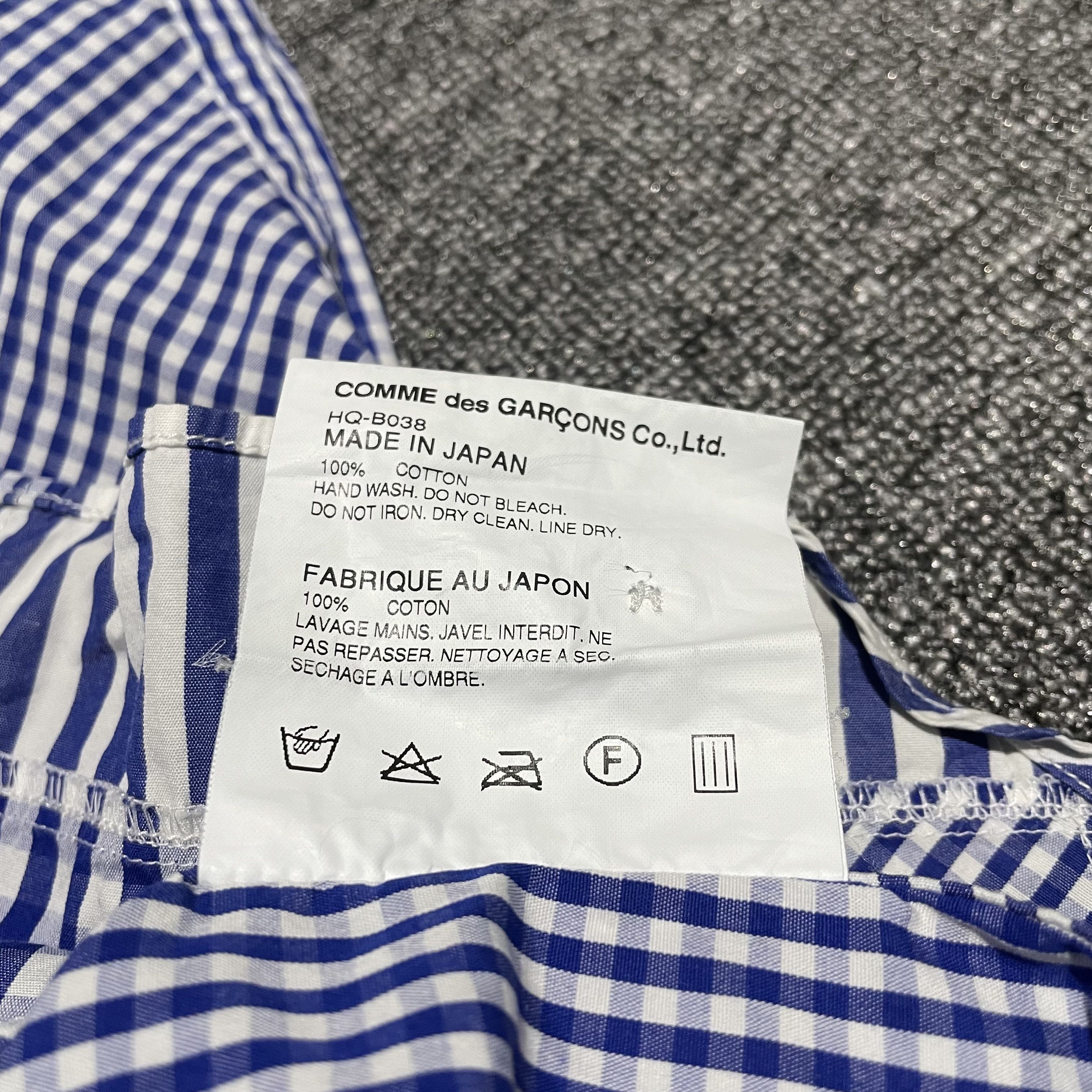 Comme des Garcons Homme Comme des Garcons Homme Patchwork Shirts Size US M / EU 48-50 / 2 - 6 Thumbnail