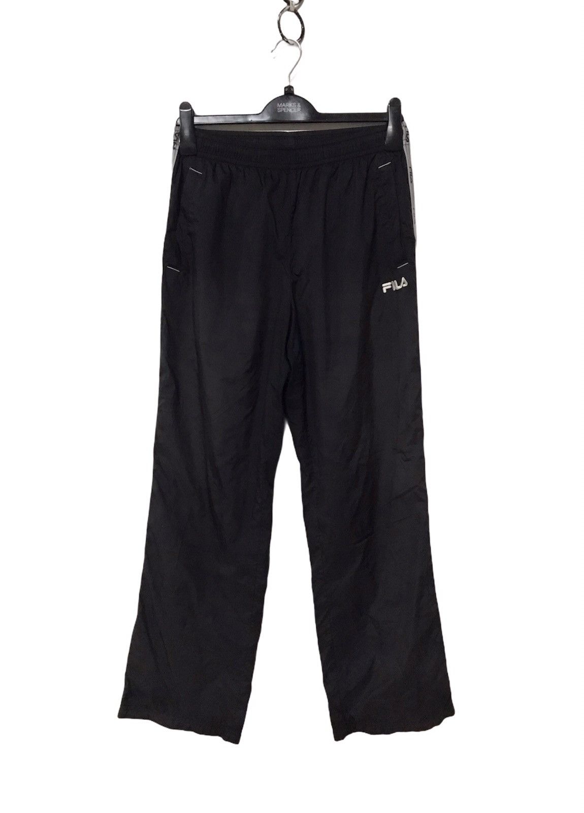 image of Fila Nice Track Pants in Black, Men's (Size 28)