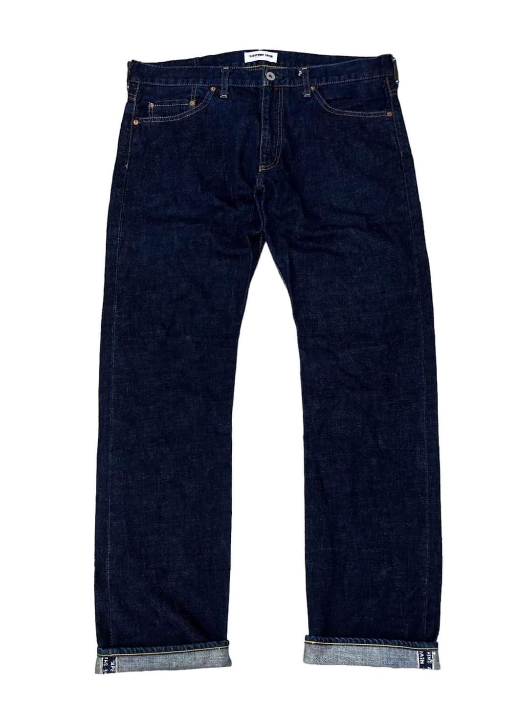image of Bapesta Denim in Indigo, Men's (Size 37)