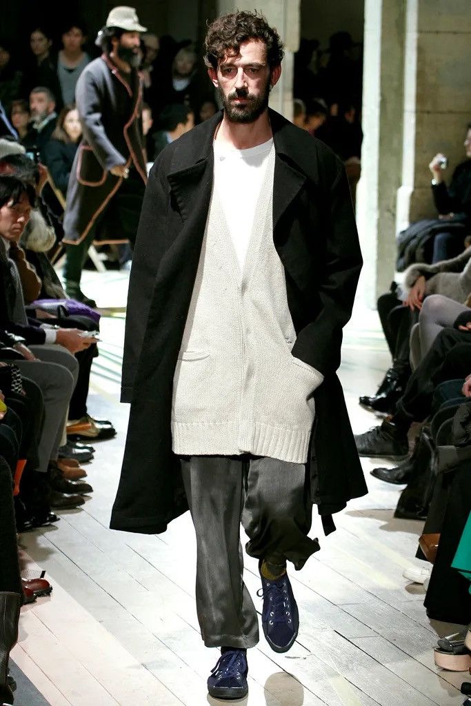 Yohji Yamamoto Pour Homme AW 2012 Overcoat Purple Vision