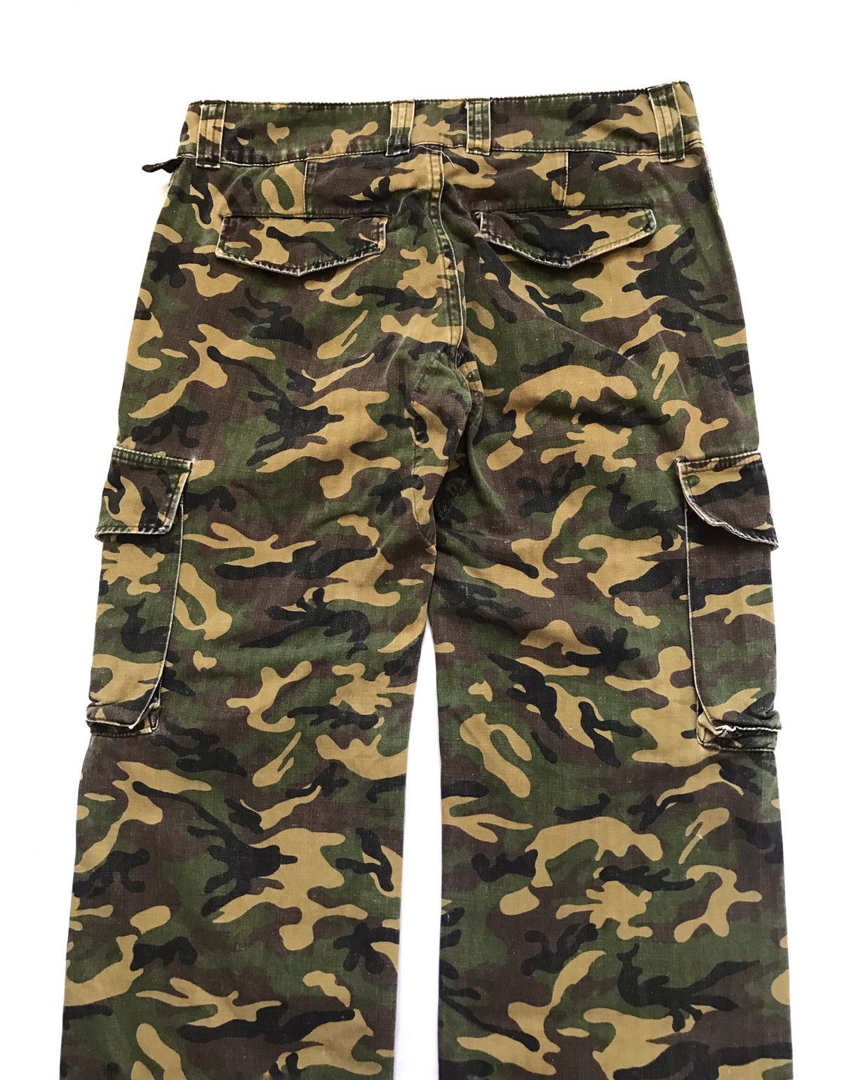 wjk WJK CAMOUFLAGE CARGO TROUSER PANTS Size US 32 / EU 48 - 5 Thumbnail