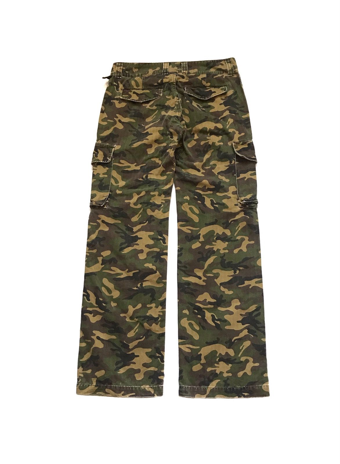 wjk WJK CAMOUFLAGE CARGO TROUSER PANTS Size US 32 / EU 48 - 4 Thumbnail