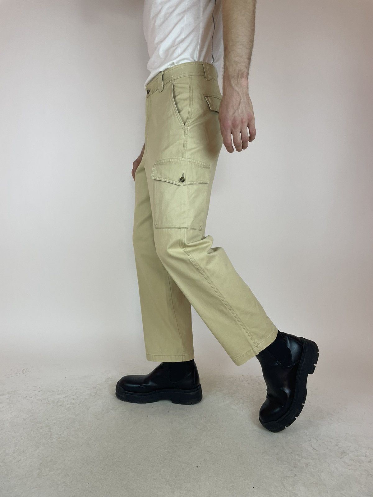 Other Eddie Bauer Vintage Cargo Beige pants Mens size 32x30 Size US 32 / EU 48 - 6 Thumbnail