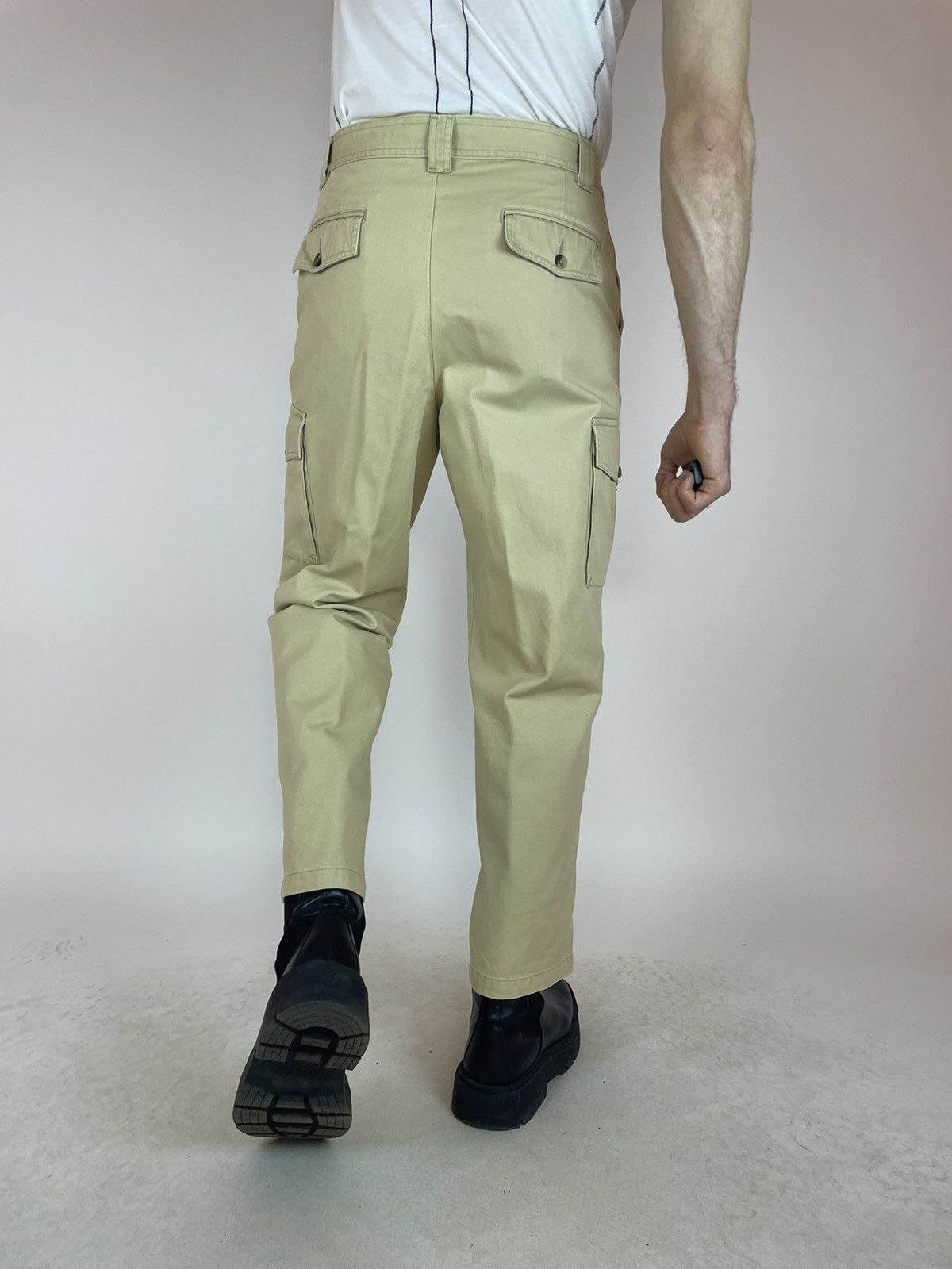 Other Eddie Bauer Vintage Cargo Beige pants Mens size 32x30 Size US 32 / EU 48 - 14 Thumbnail